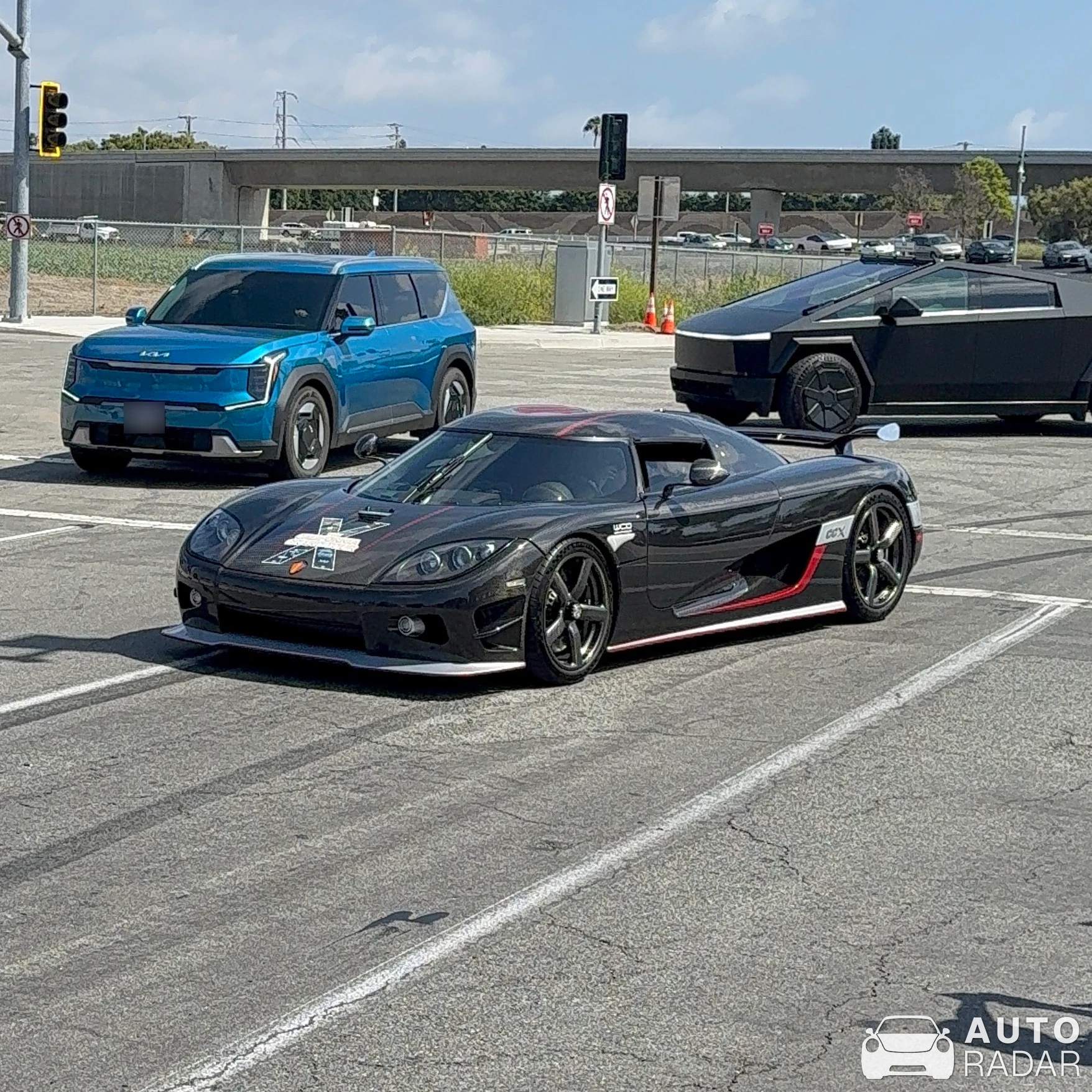 Koenigsegg CCX Ghost spotted in Costa Mesa