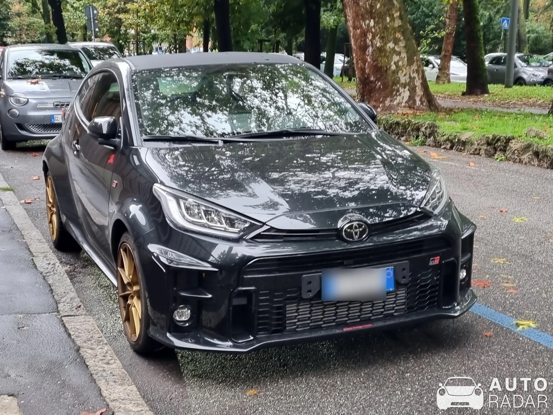 Toyota GR Yaris spotted in Milano, Italia