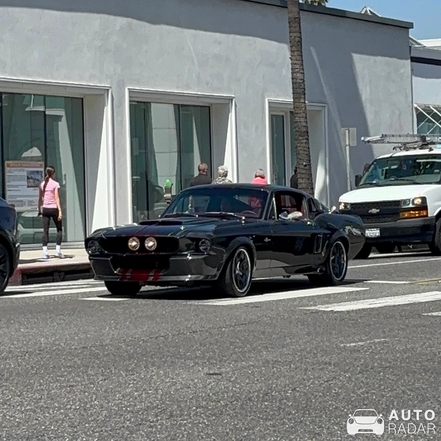 Ford Mustang Shelby GT500-H spotted in Beverly Hills