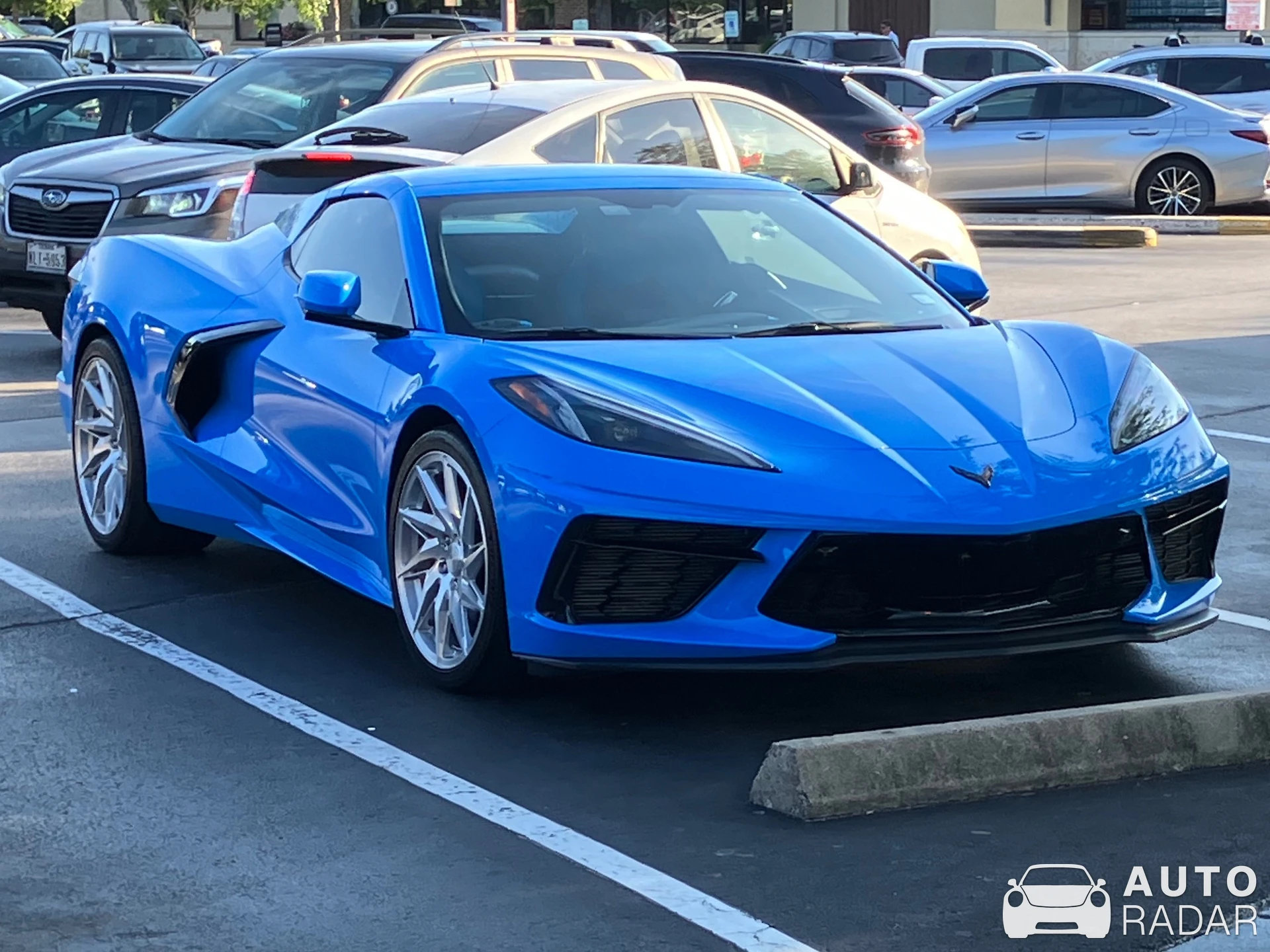 Chevrolet Corvette C8 Stingray spotted in The Woodlands, United States