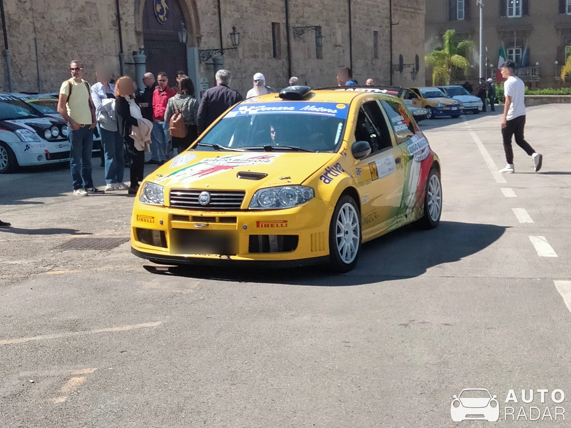 Fiat Punto spotted in Milano