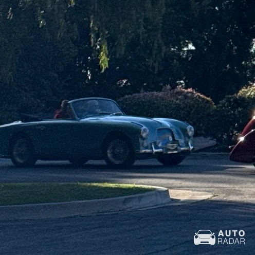 Aston Martin DB2 Drophead Coupé spotted in Beverly Hills