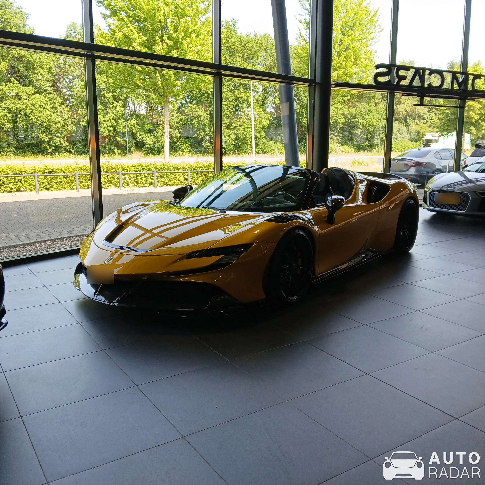 Ferrari SF90 Spider Novitec Rosso spotted in Hengelo