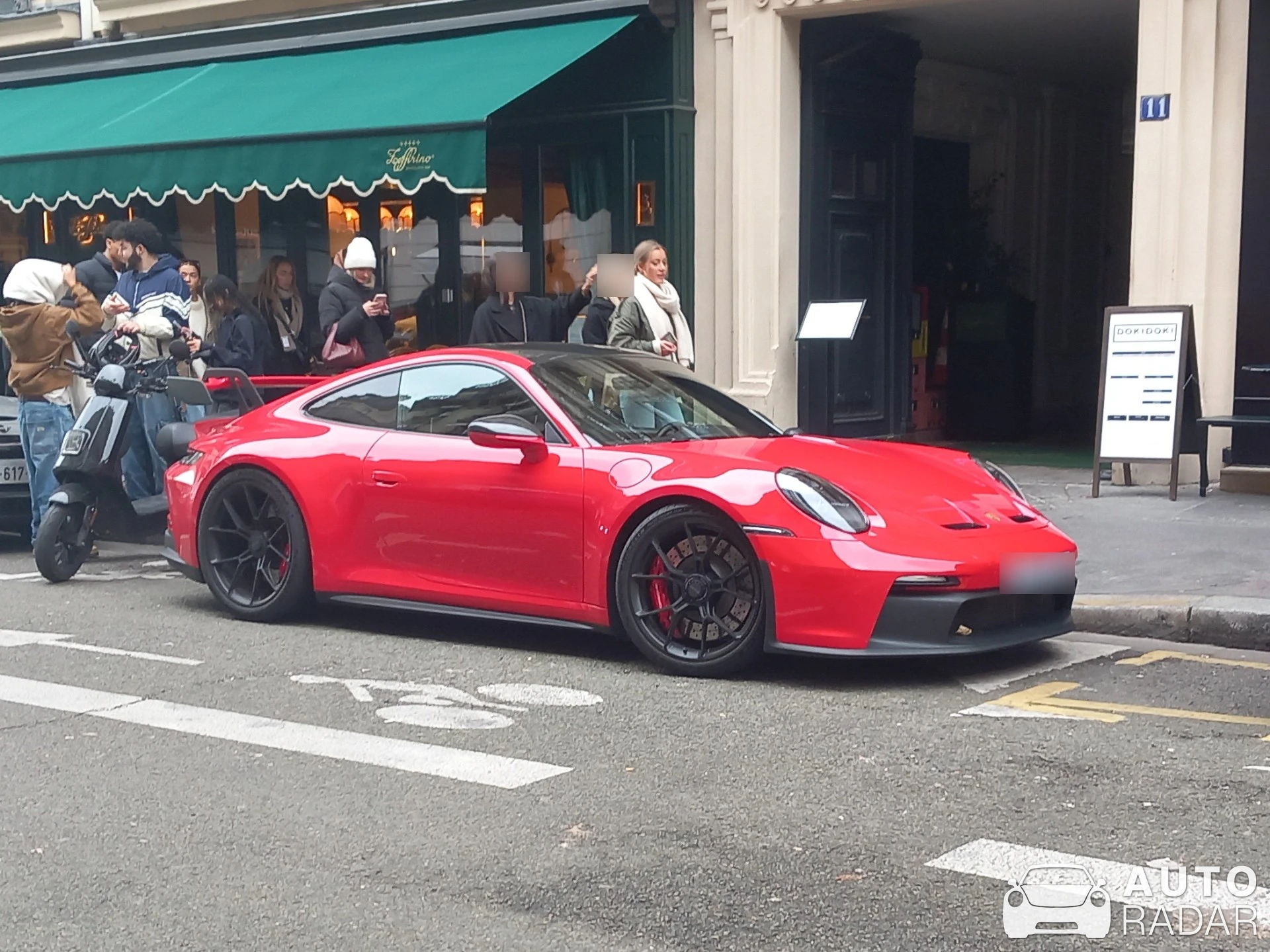 Porsche 992 GT3 MkI spotted in Paris, France