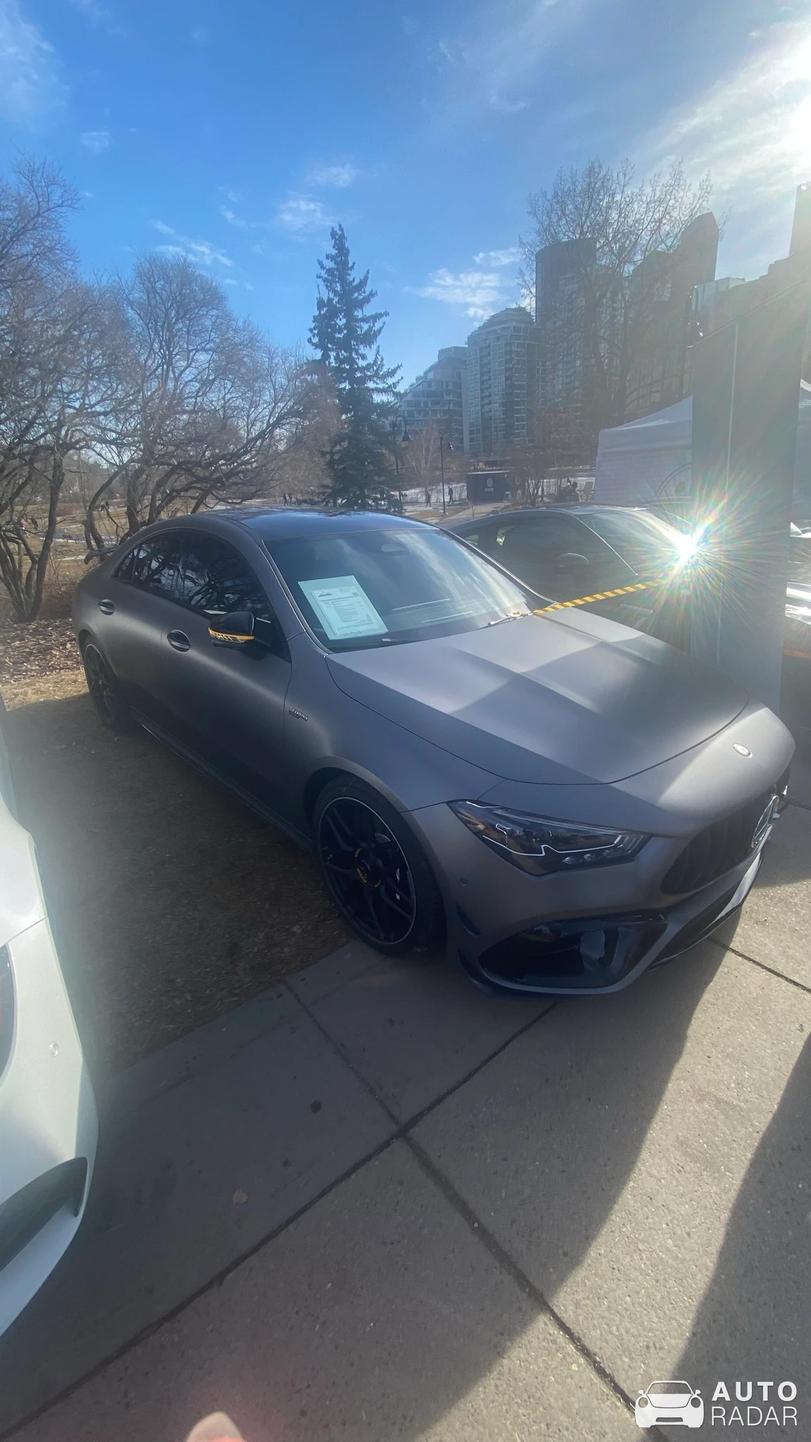 Mercedes-AMG CLA 45 S C118 2024 Street Style Edition spotted in Calgary, Canada