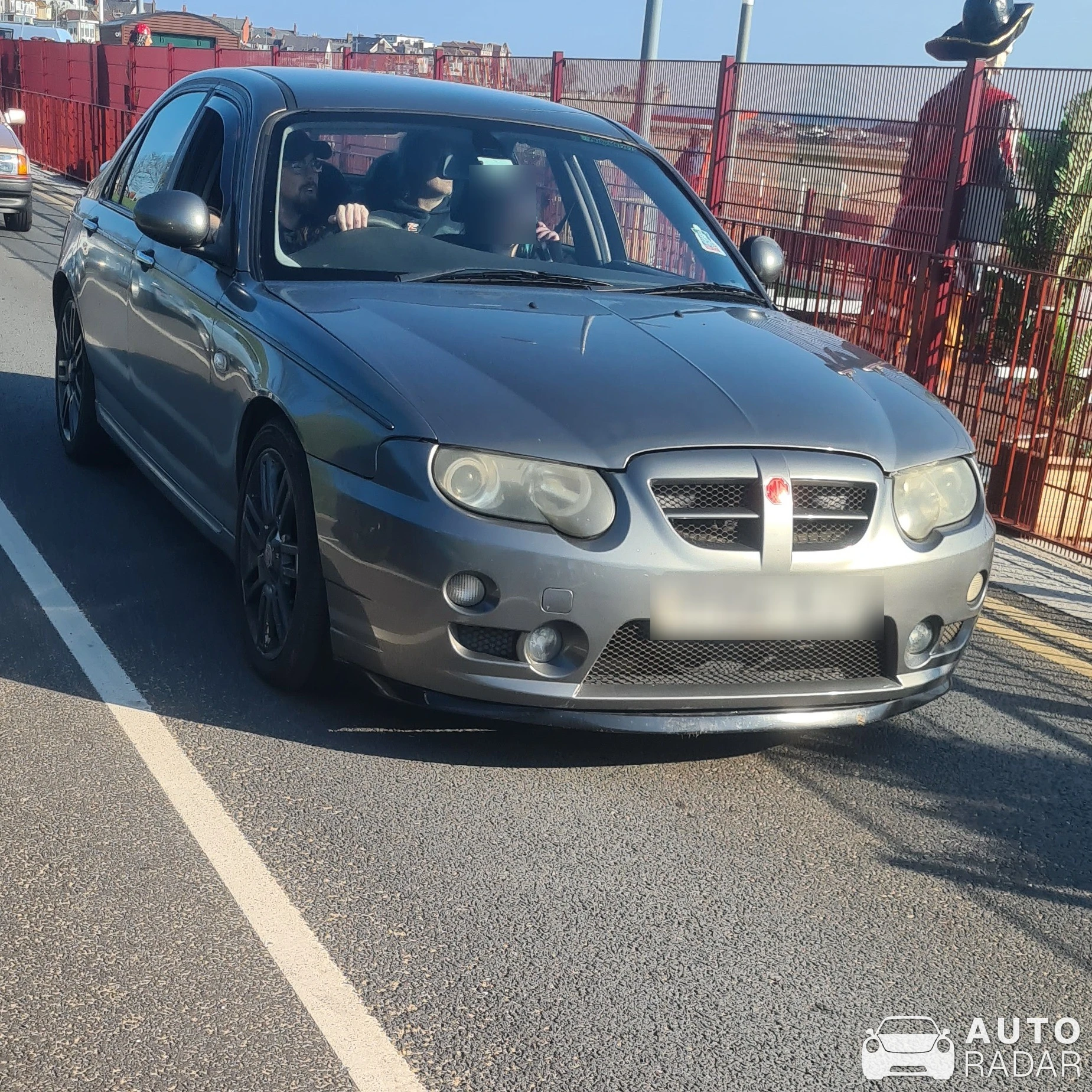 MG ZT spotted in Rhos on Sea