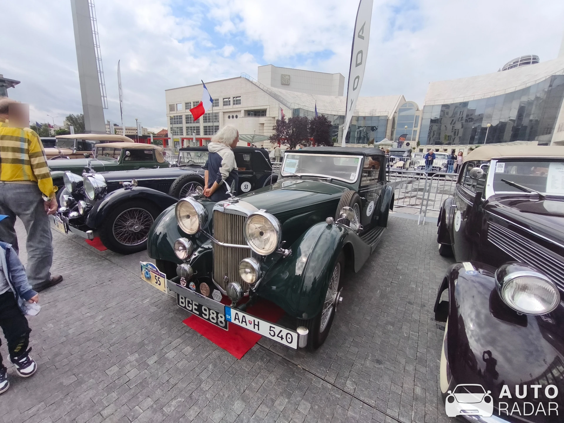 Alvis "Long Bonnet" Sport Saloon spotted