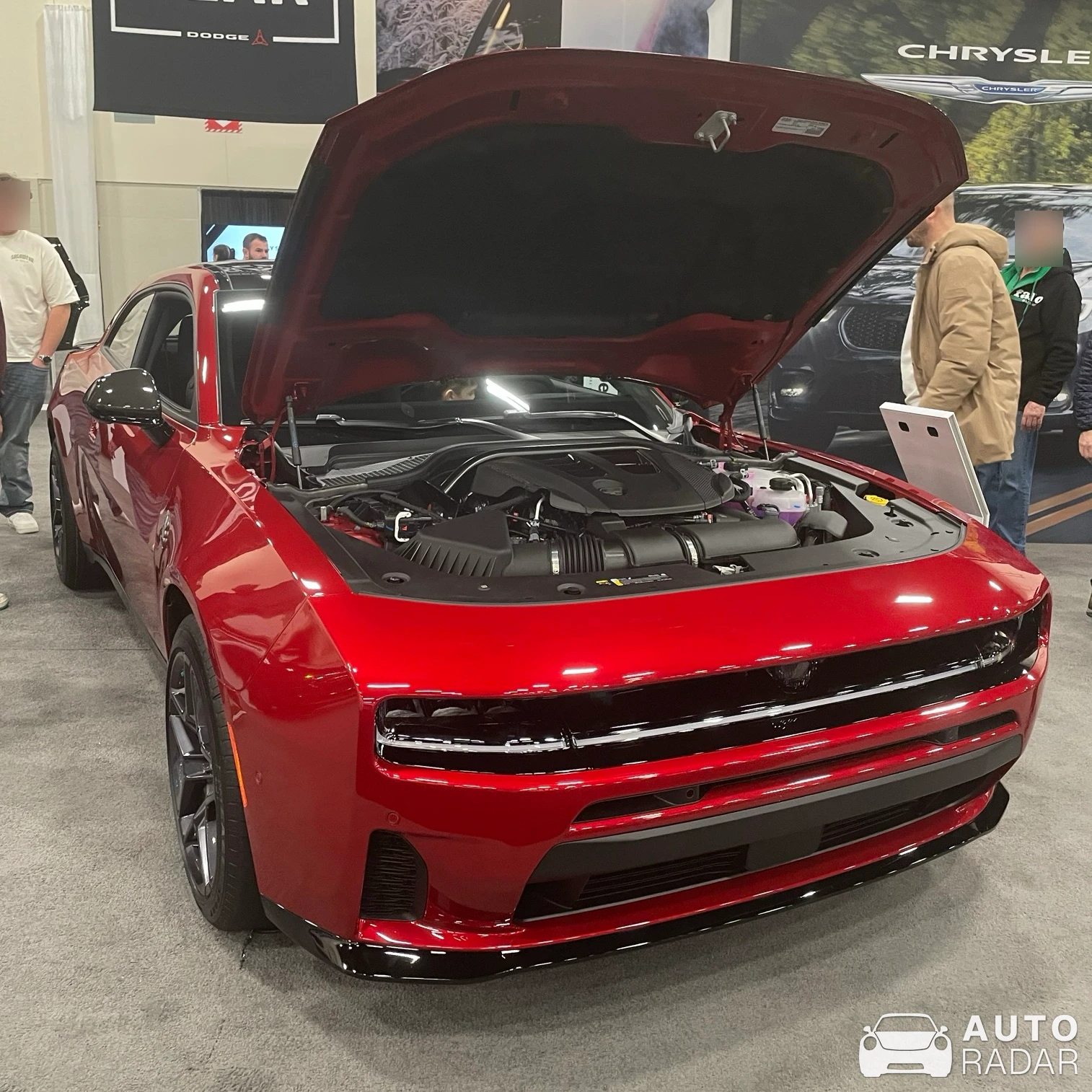 Dodge Charger Scat Pack Electric spotted in Calgary