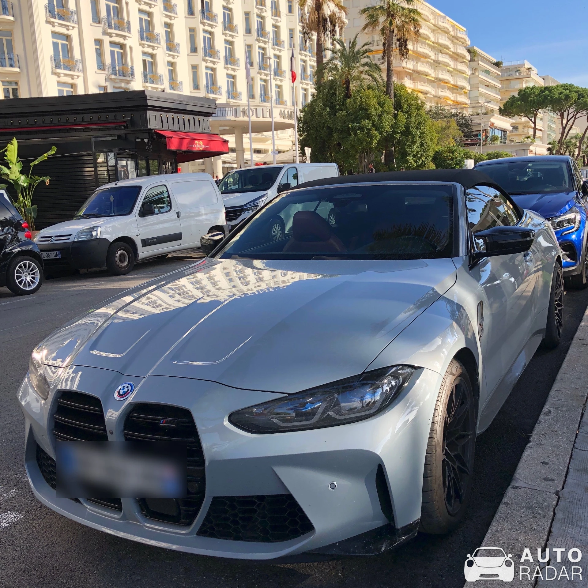 BMW M4 G83 Convertible Competition spotted in Cannes, France
