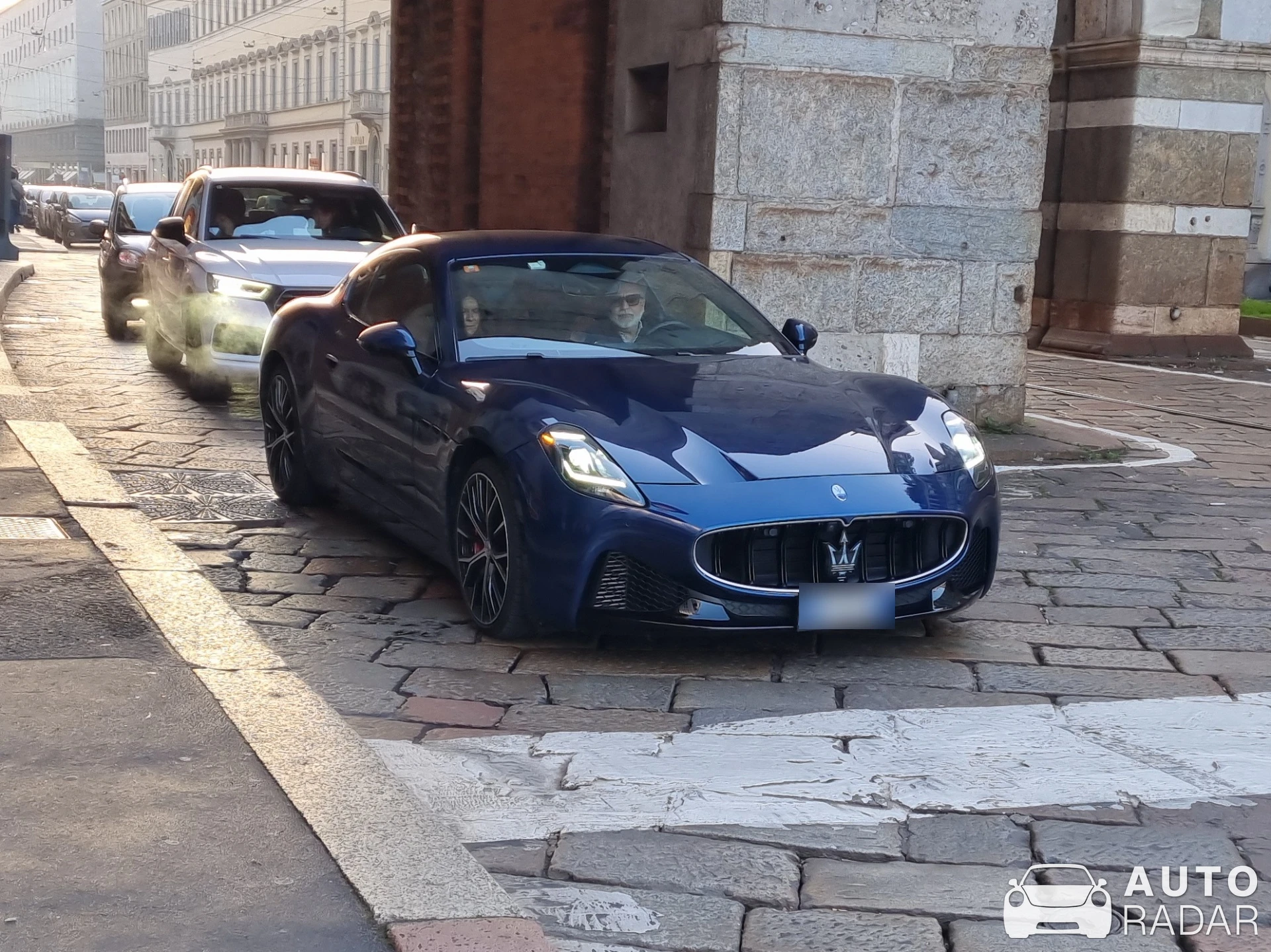 Maserati GranTurismo spotted in Milano, Italy