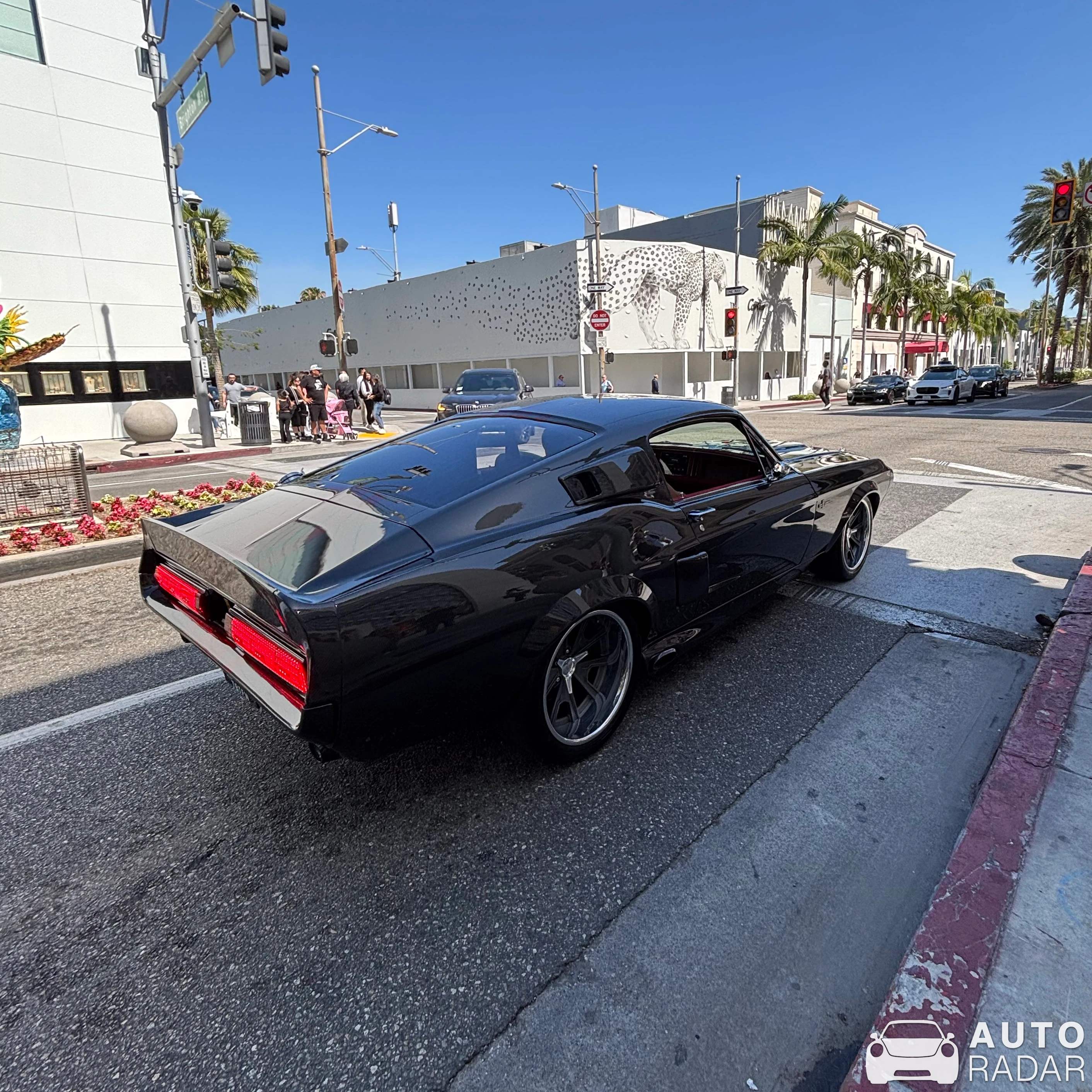 Ford Mustang Shelby GT500-H spotted in Beverly Hills