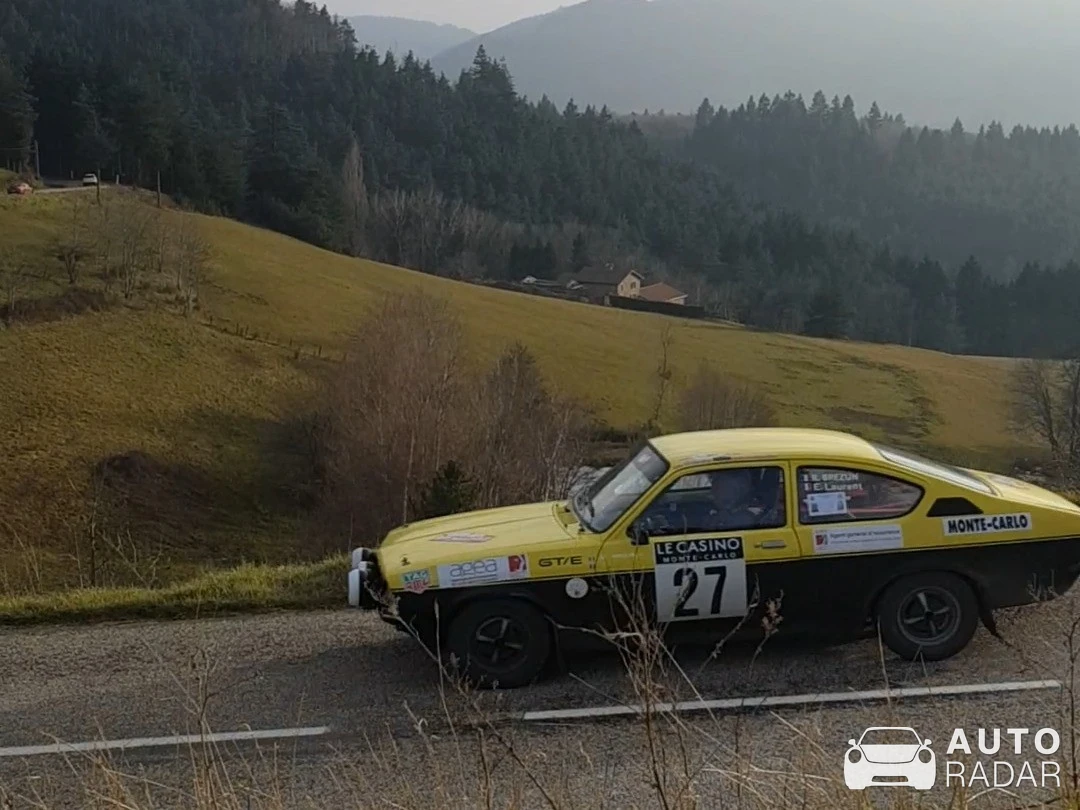 Opel Kadett GT/E Carenini spotted in Lalouvesc