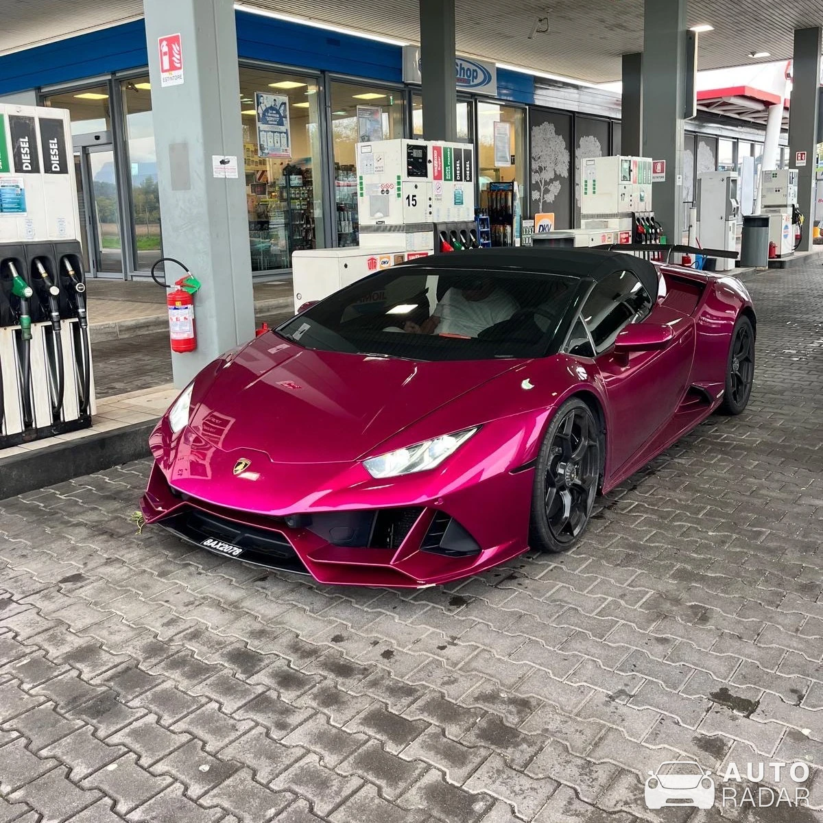 Lamborghini Huracán LP640-4 EVO Spyder spotted in Ente di decentramento regionale di Udine, Italy
