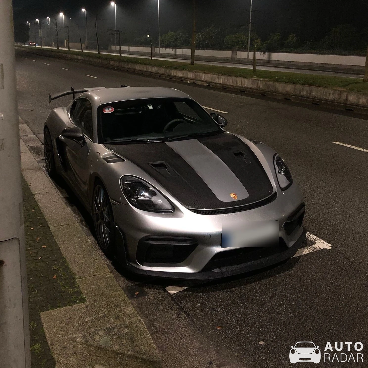 Porsche 718 Cayman GT4 RS Weissach Package spotted in Porto, Portugal