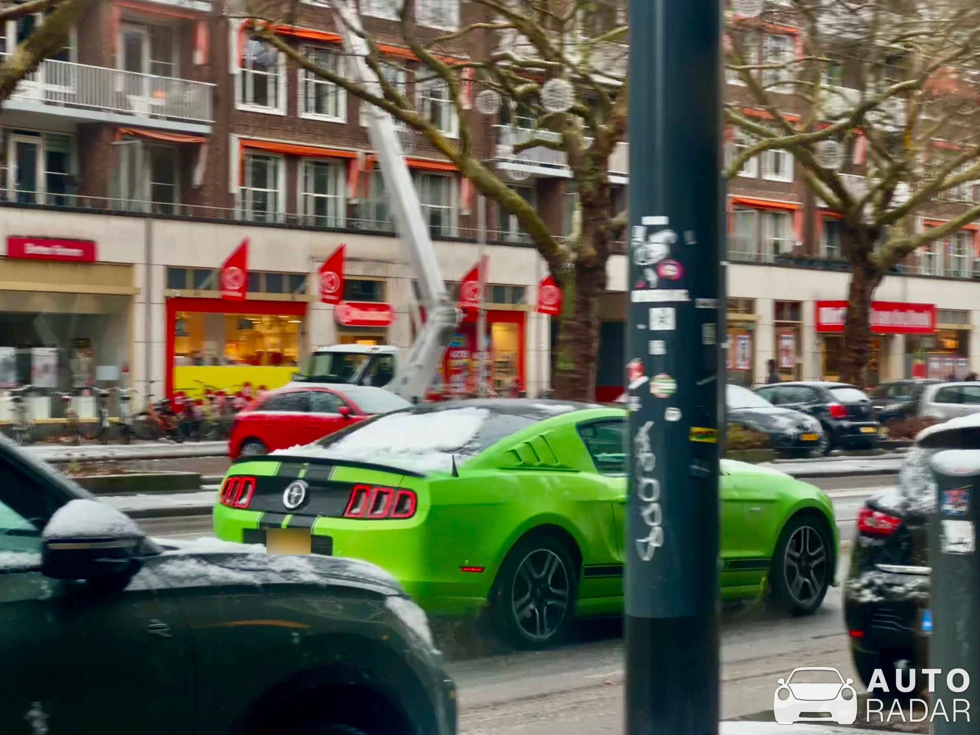 Ford Mustang S197 spotted in Rotterdam, Netherlands