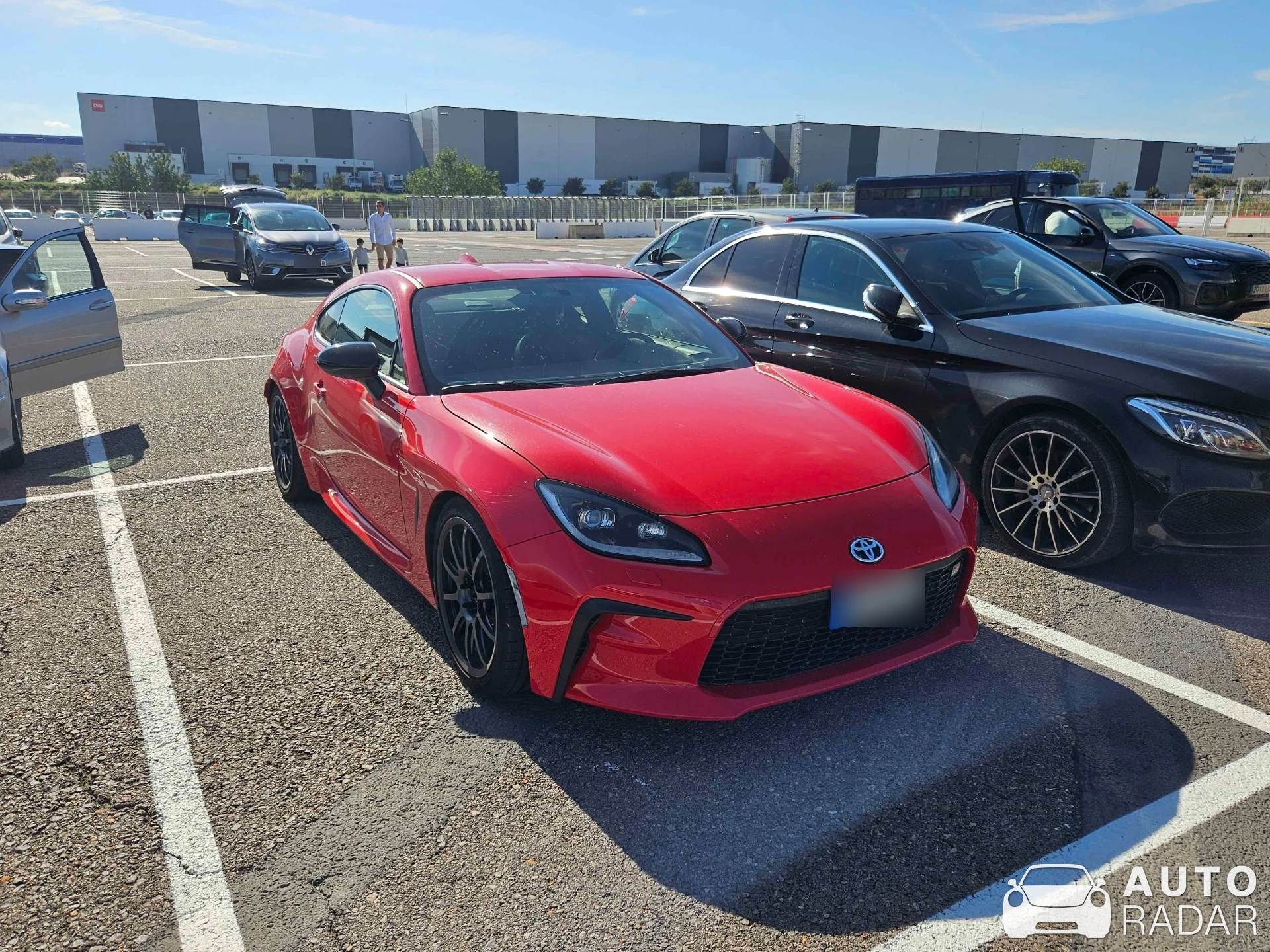 Toyota GR86 spotted in Cheste, Spain