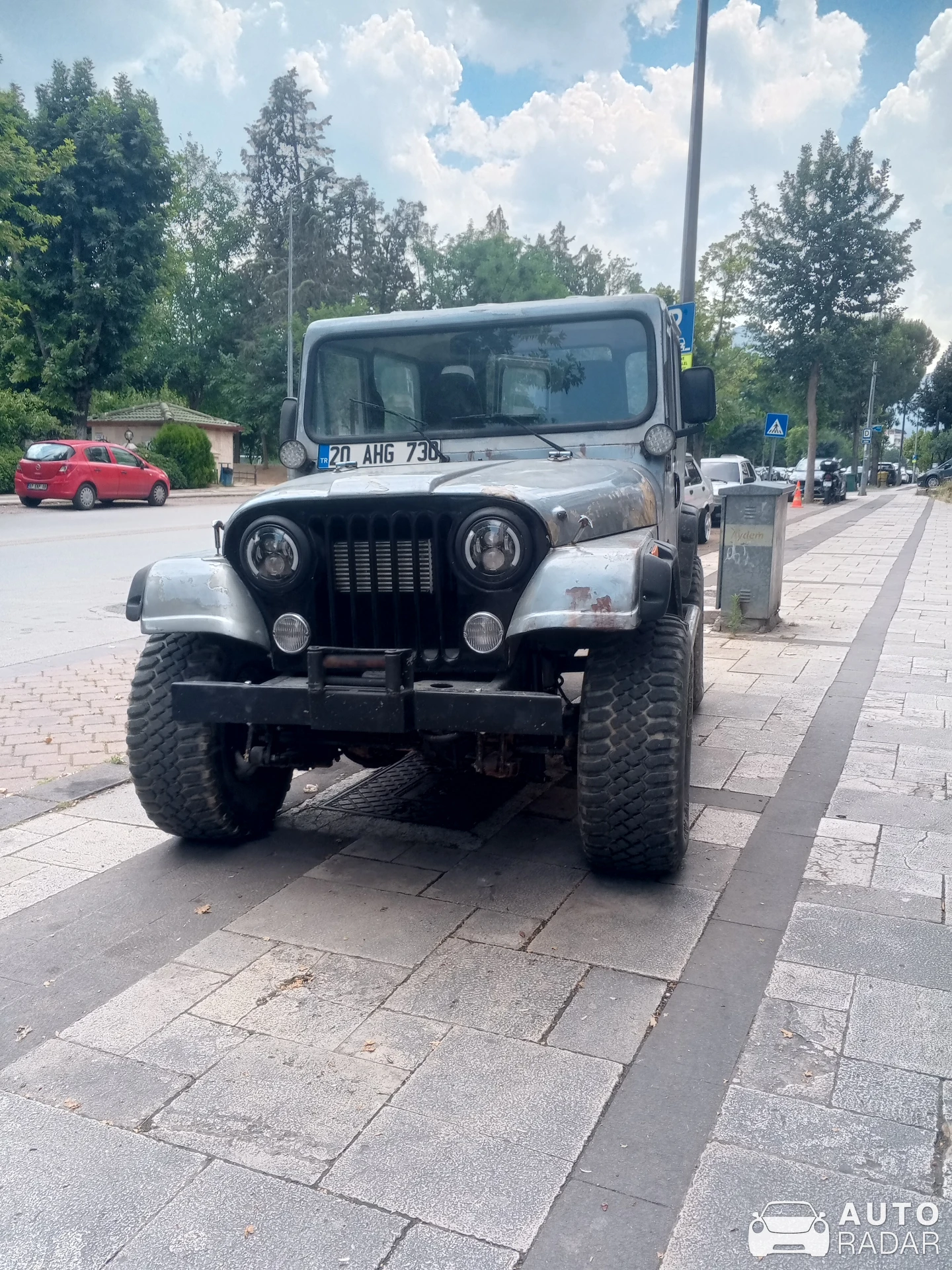 Jeep CJ spotted in Pamukkale