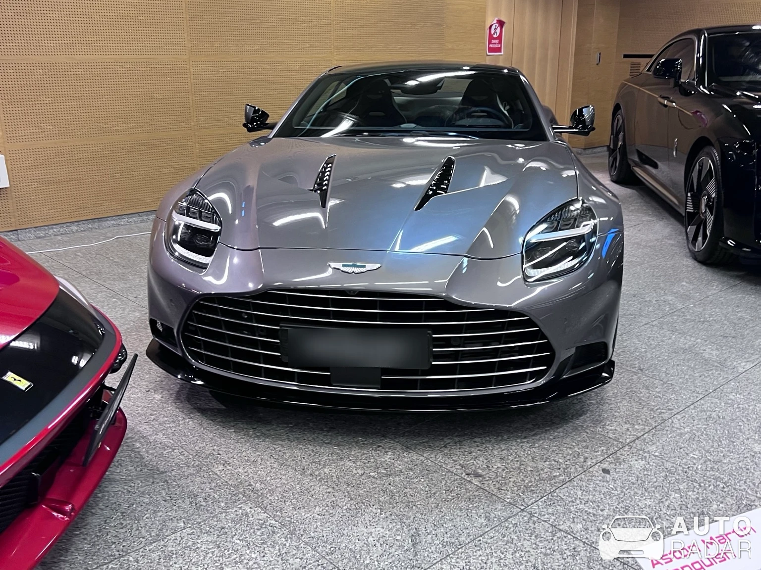 Aston Martin Vanquish spotted in Warszawa, Poland