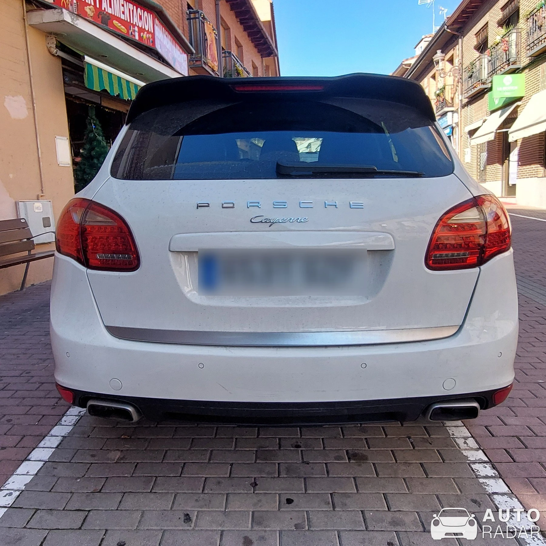 Porsche Cayenne spotted in Algete, Spain
