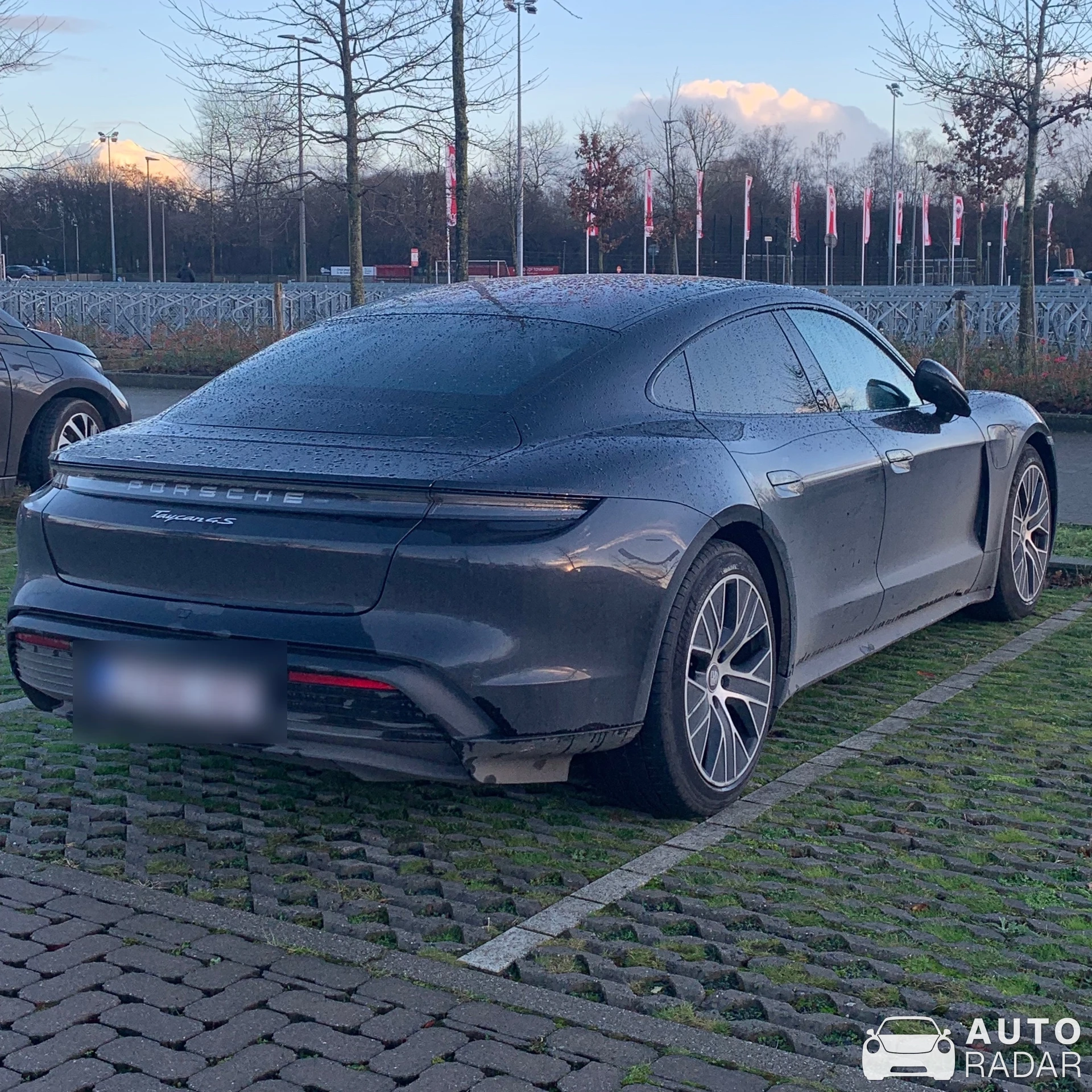 Porsche Taycan 4S spotted in Antwerpen, België