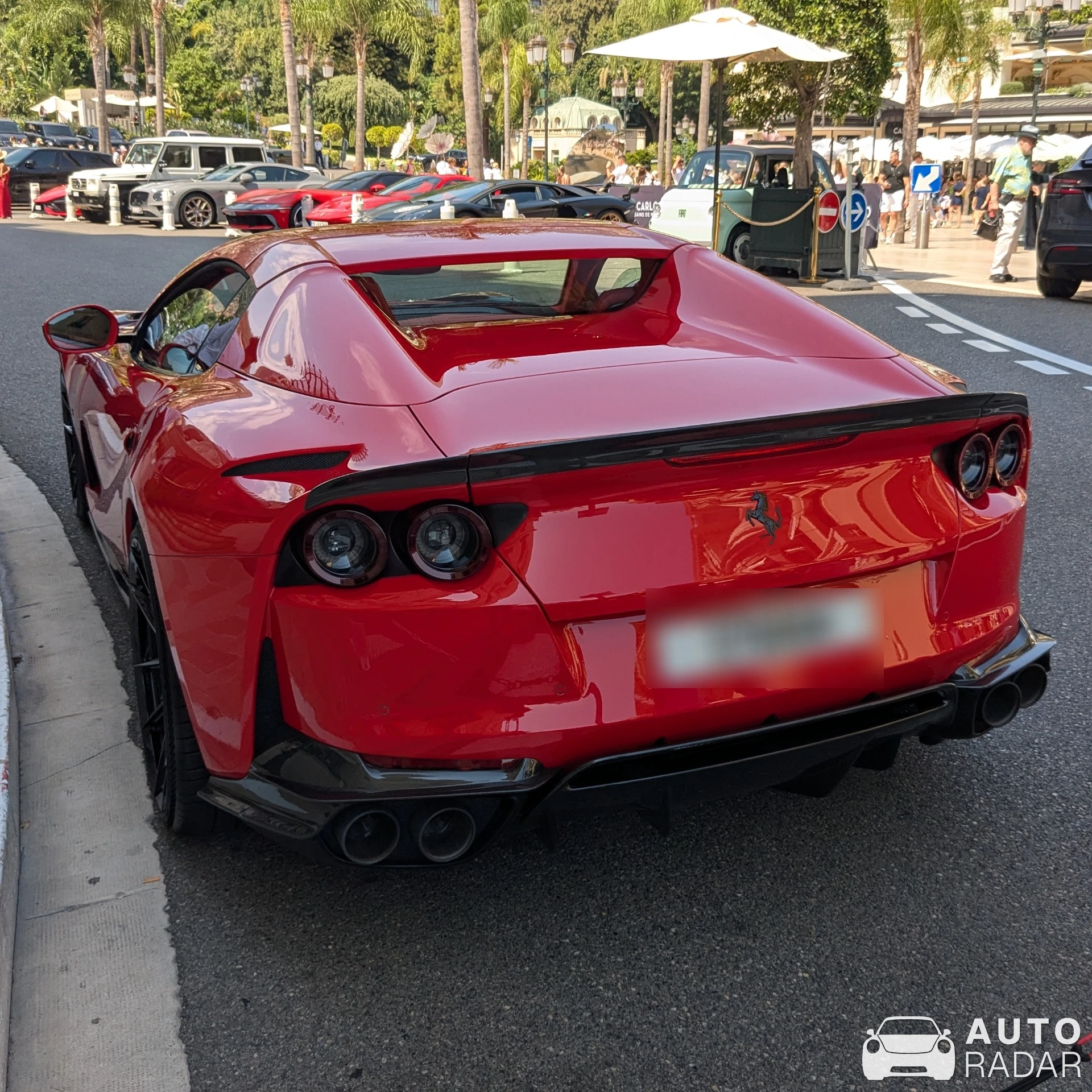 Ferrari 812 GTS Novitec Rosso spotted in Monaco