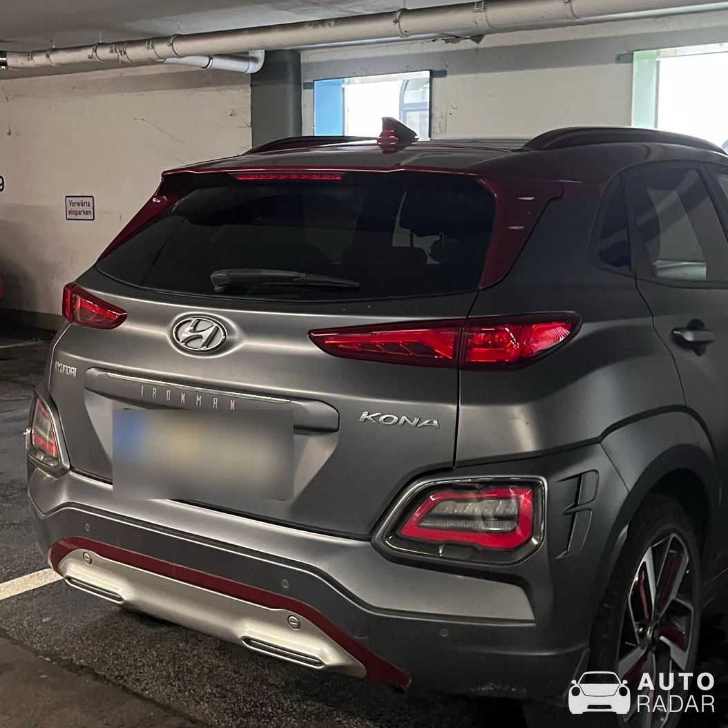 Hyundai Kona Iron Man Edition spotted in Sinsheim