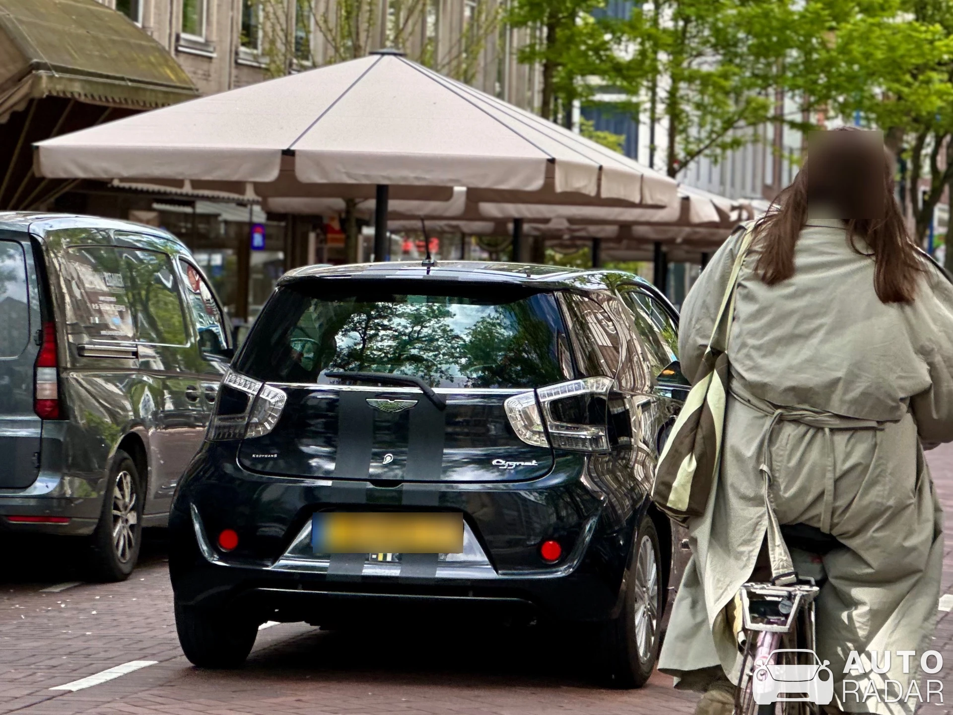Aston Martin Cygnet spotted in Rotterdam