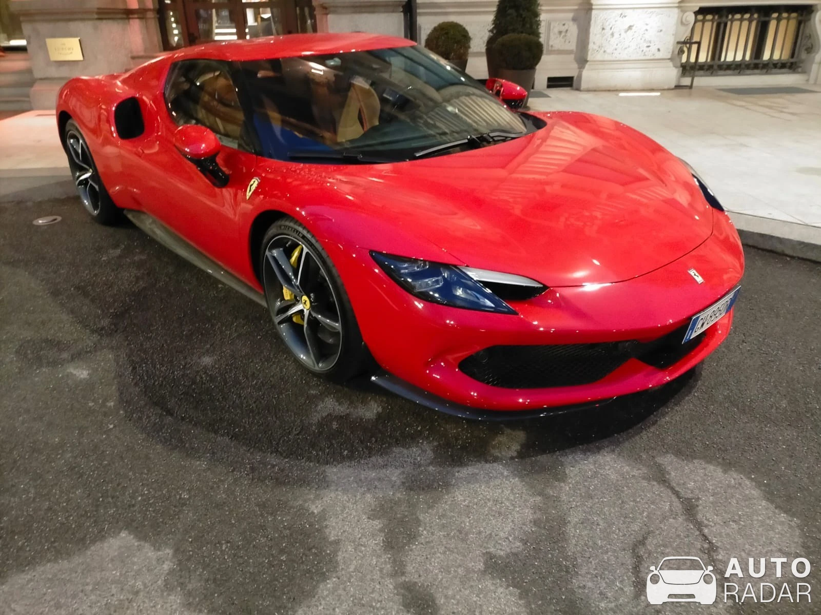 Ferrari 296 GTB spotted in Milano, Italy