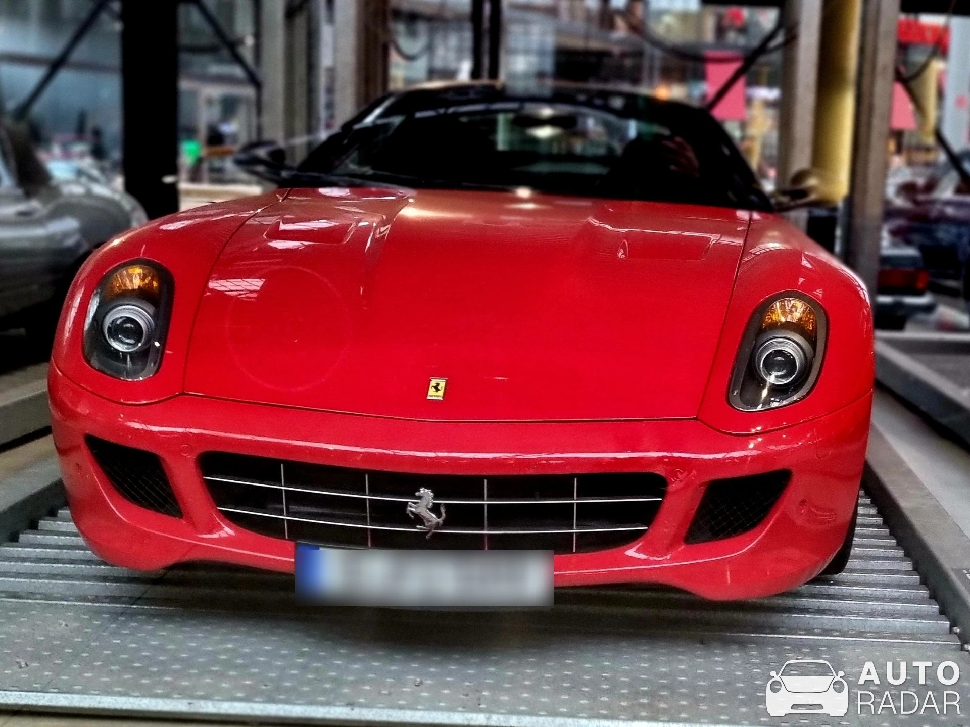 Ferrari 599 GTB Fiorano spotted in Düsseldorf, Germany