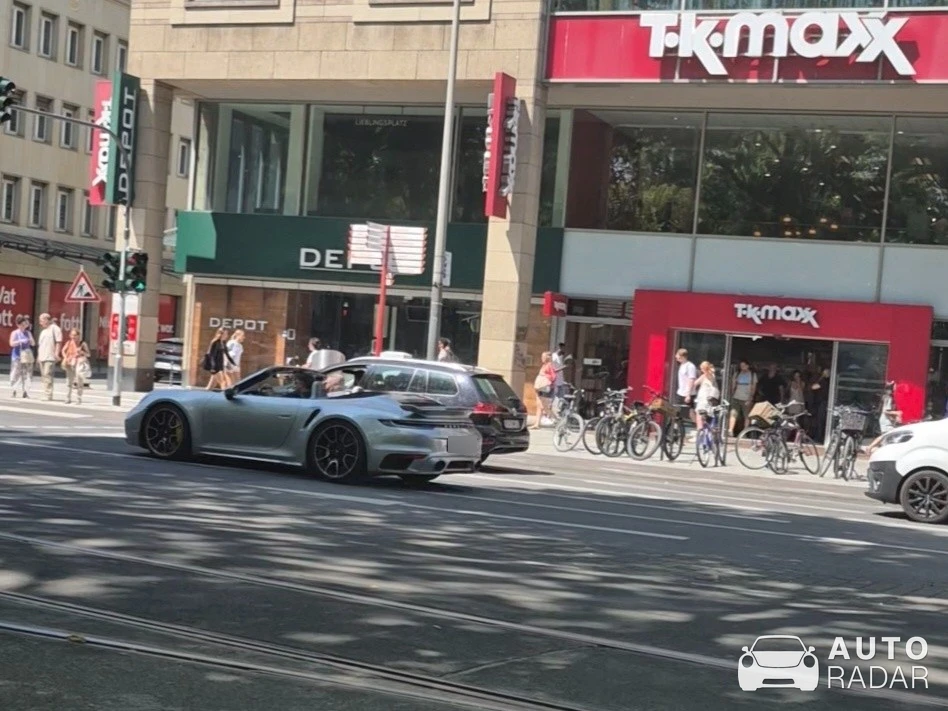 Porsche 992 Turbo S Cabriolet MkI spotted in Köln, Germany