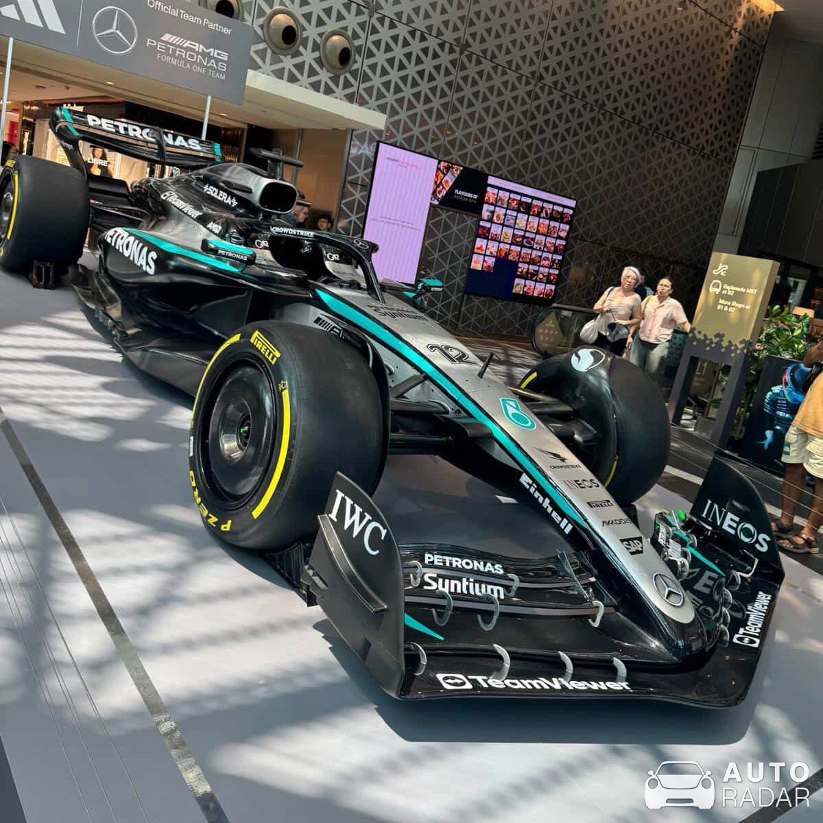 Mercedes-AMG F1 W16 E Performance spotted in Singapore
