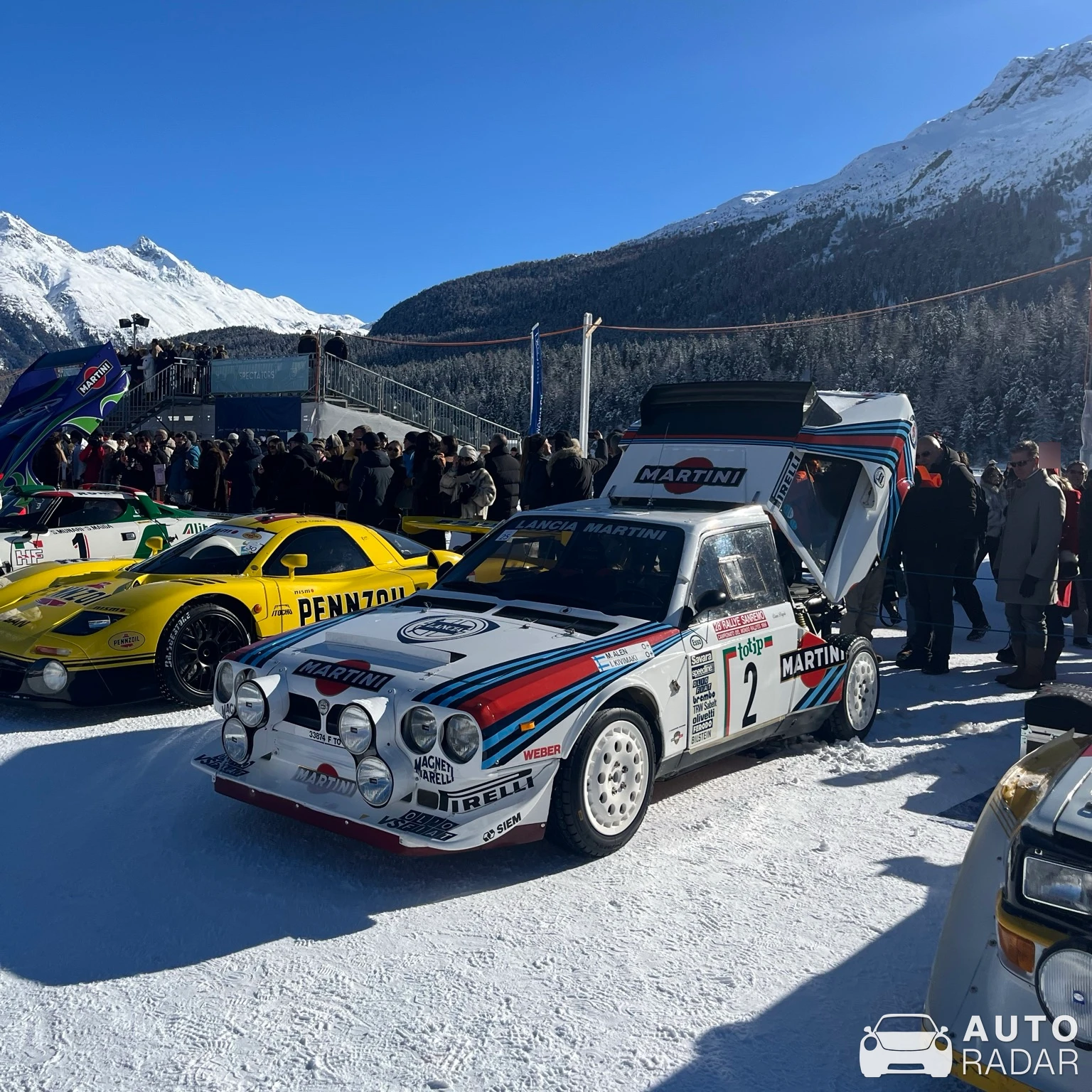 Lancia Delta S4 Stradale spotted in Sankt Moritz