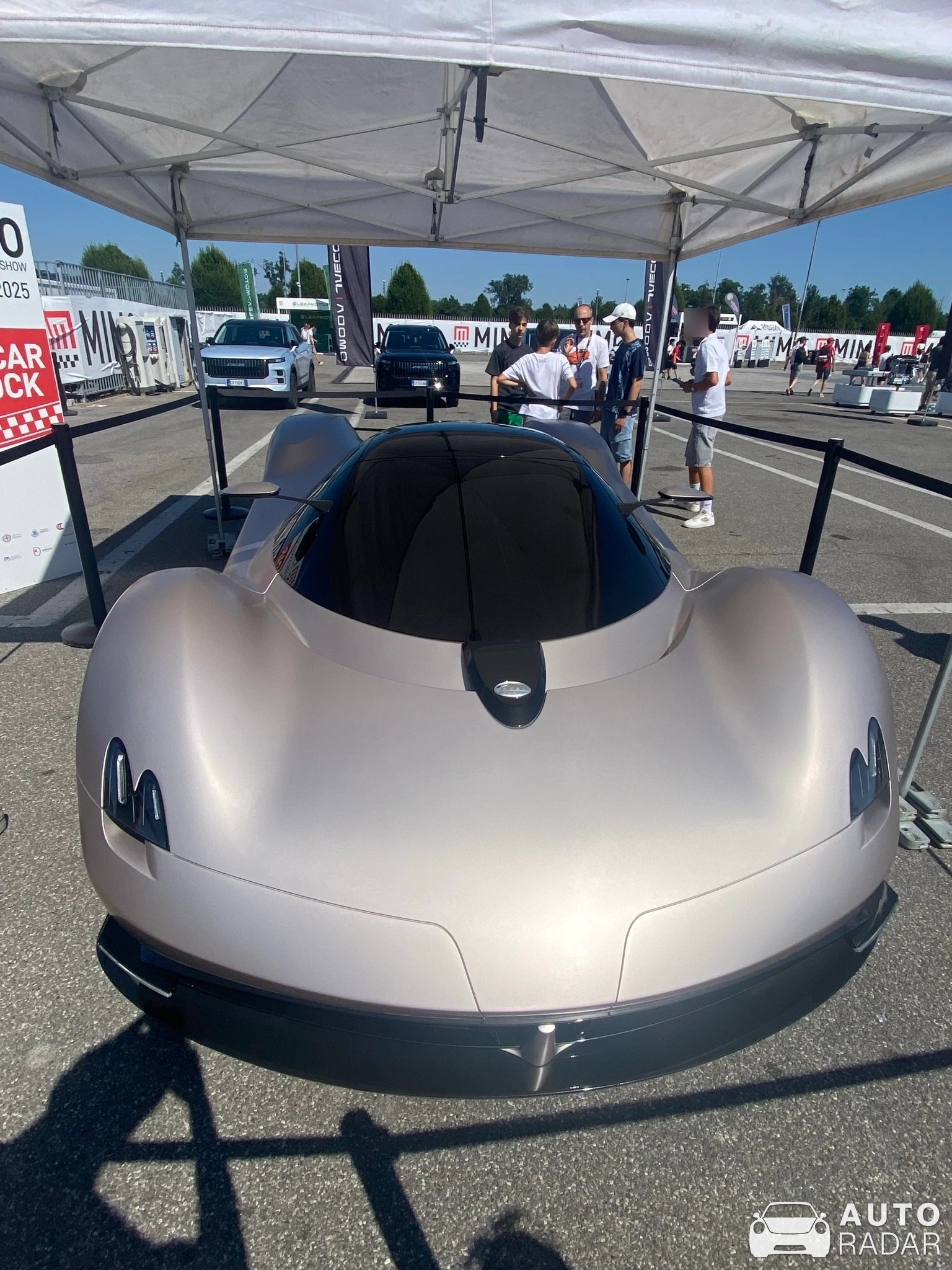 777 Motors 777 Hypercar spotted in Monza