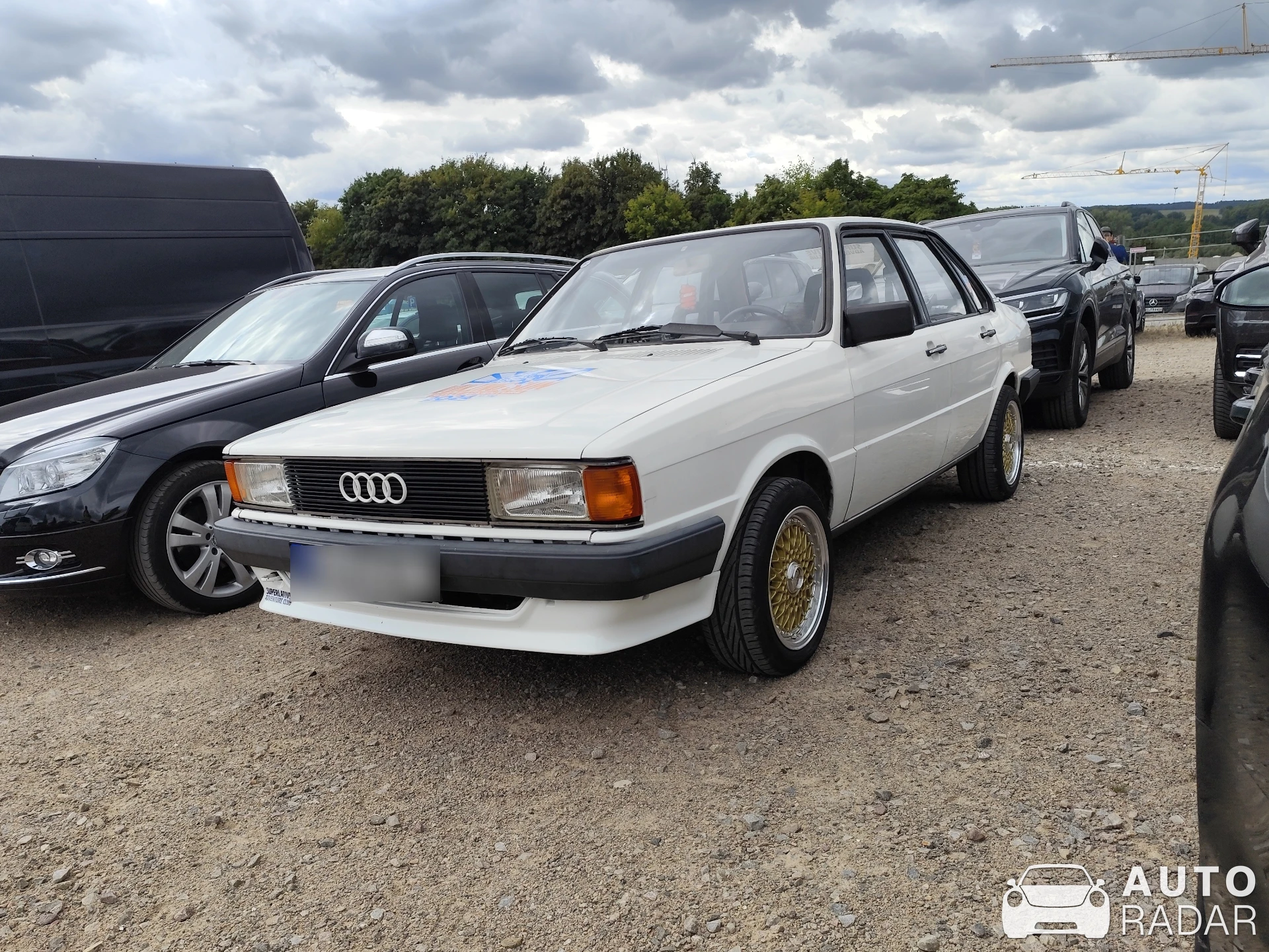 Audi 80 B2 GTE Quattro spotted in Oberlungwitz