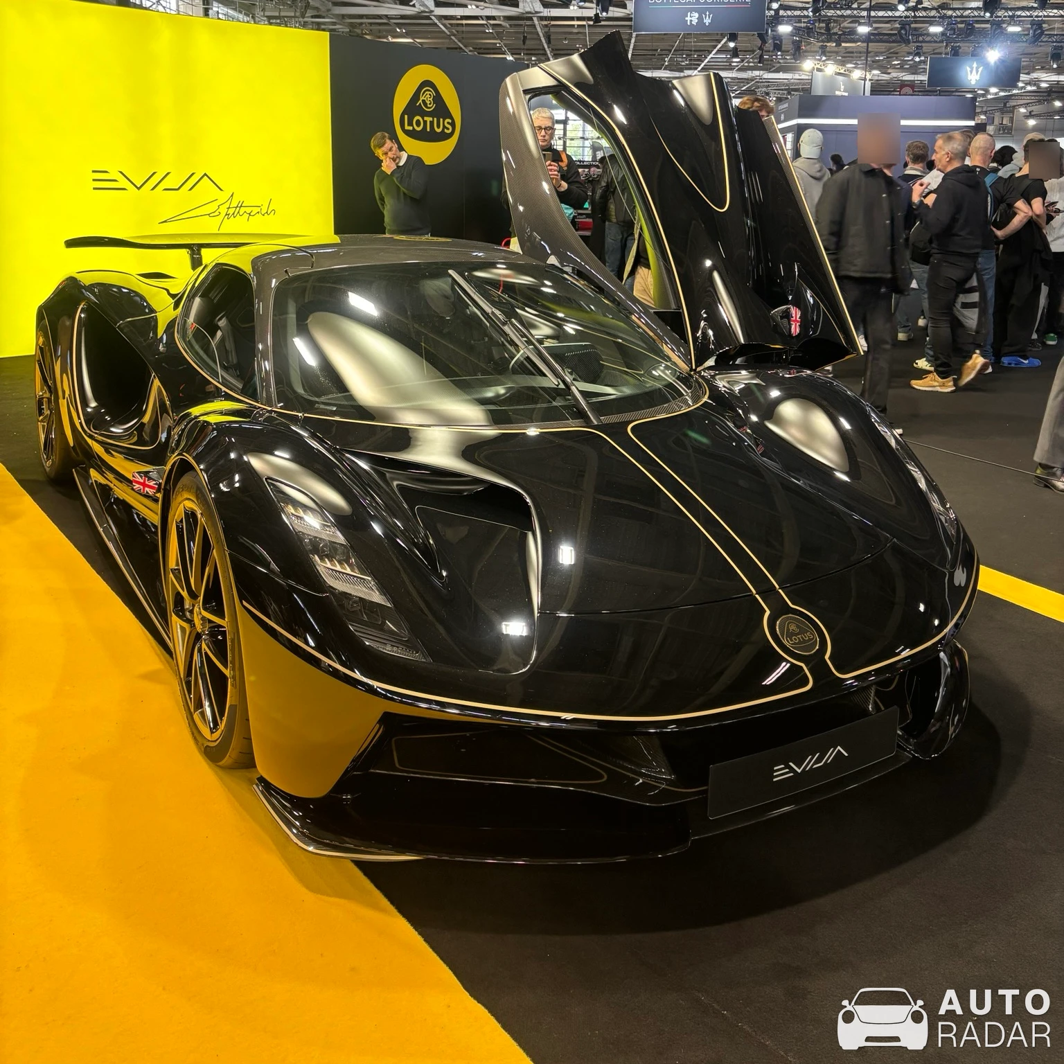 Lotus Evija spotted in Paris, France