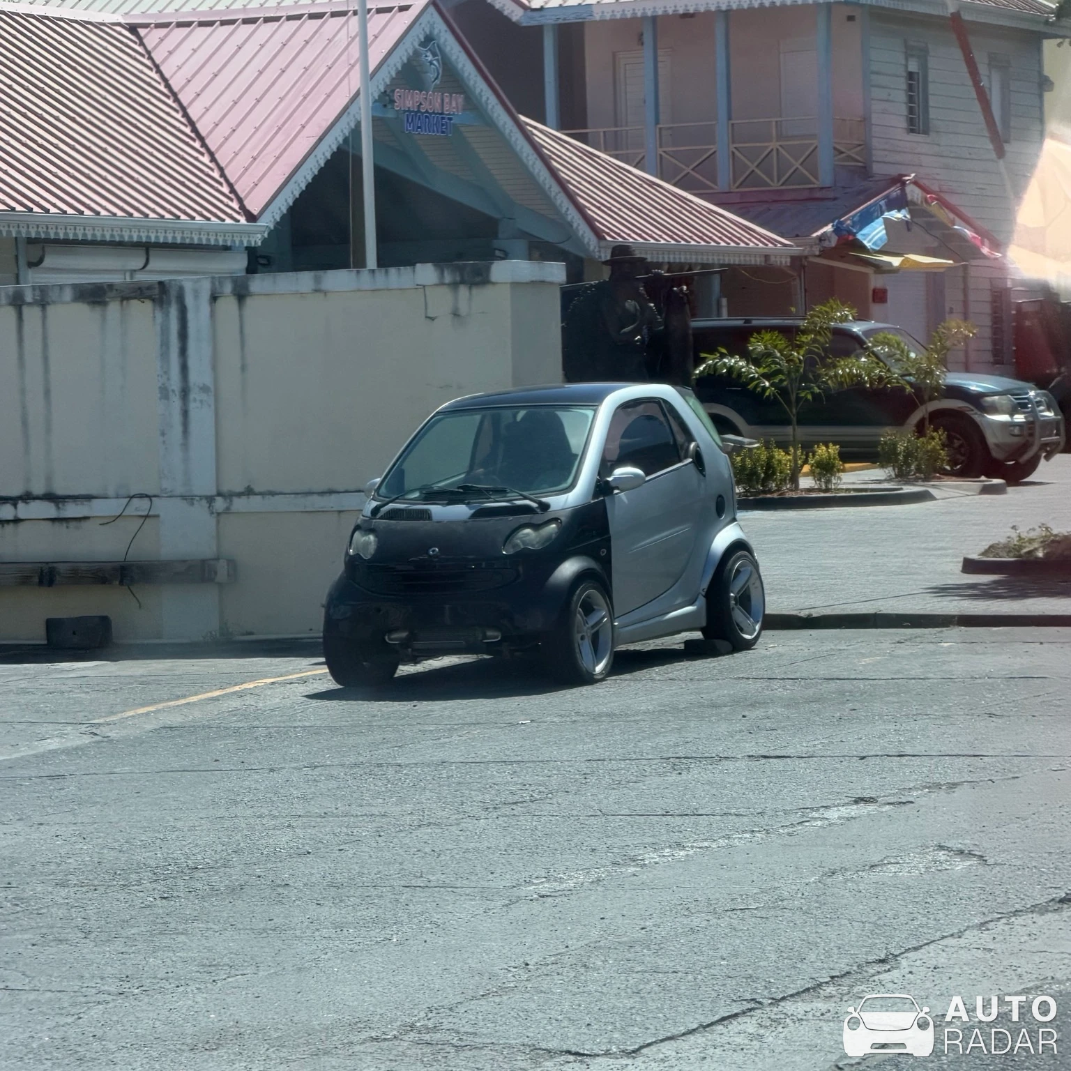 Smart Fortwo Cabrio spotted in Simpson Bay