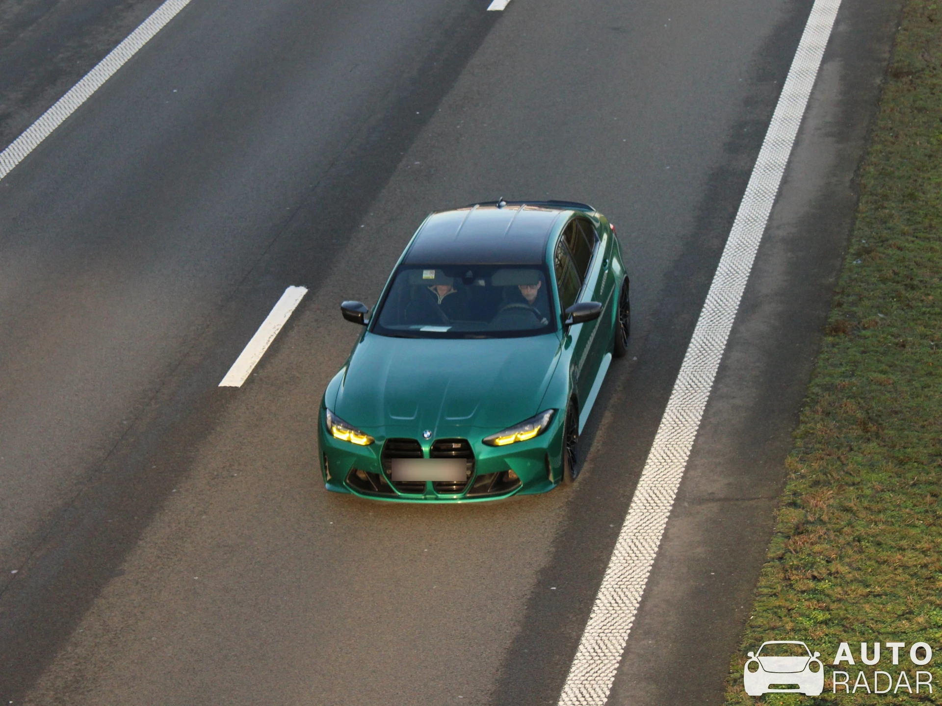 BMW M3 G80 Sedan Competition spotted in Brecht, Belgium