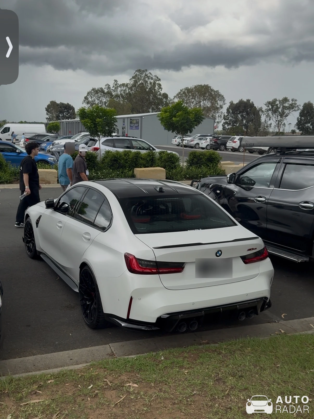 BMW M3 G80 CS spotted in Willowbank, Australia
