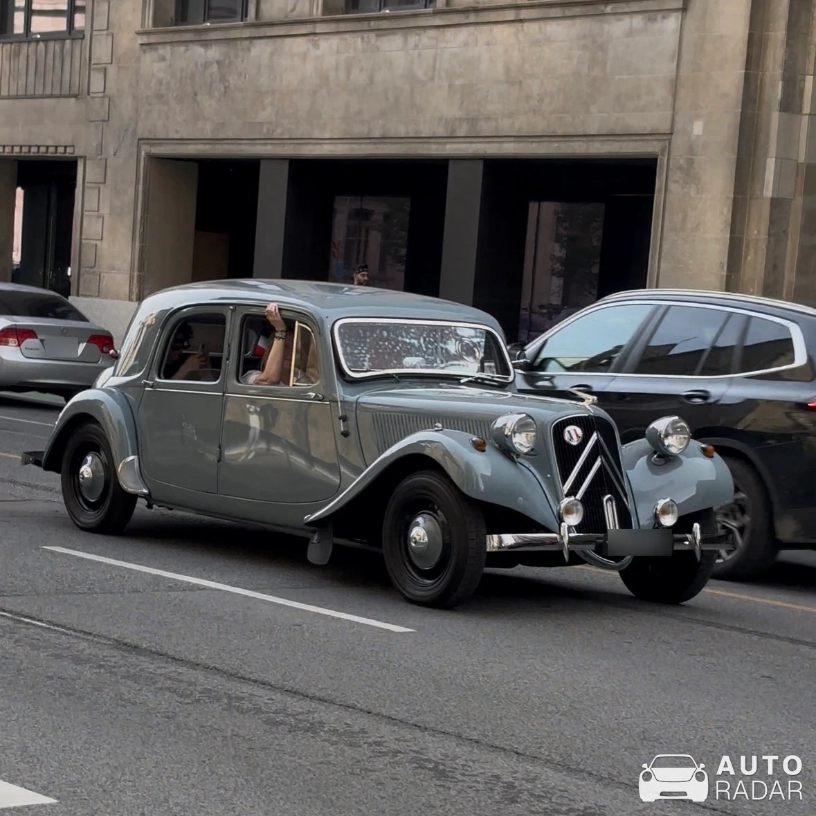 Citroën Traction Avant spotted in Pickering