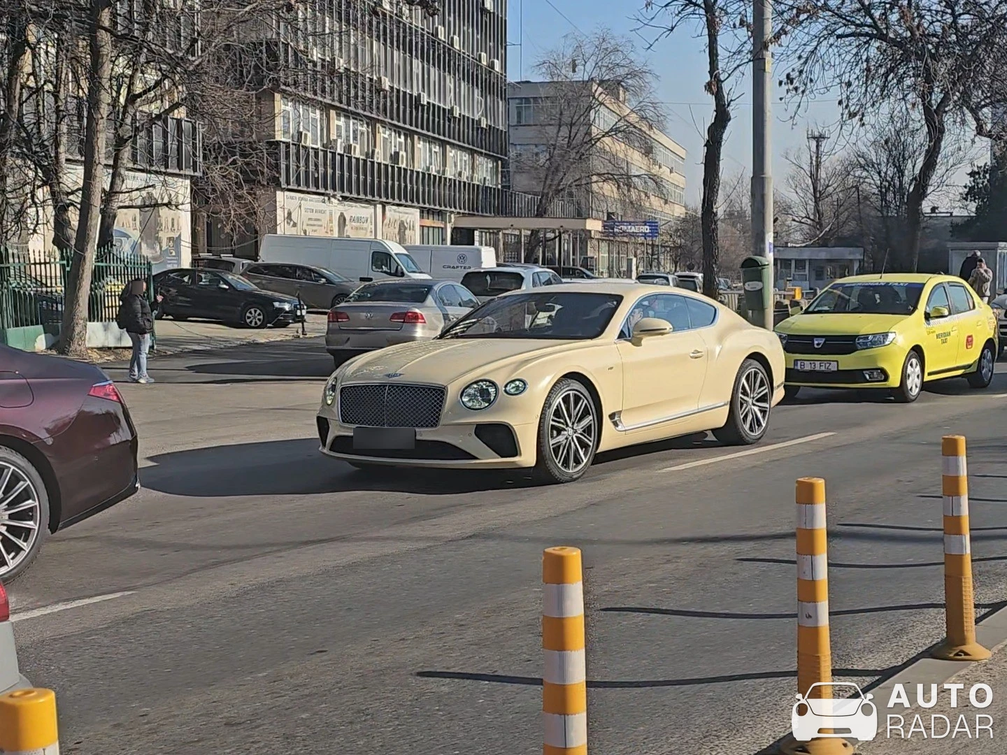 Bentley Continental GT spotted in București, Romania