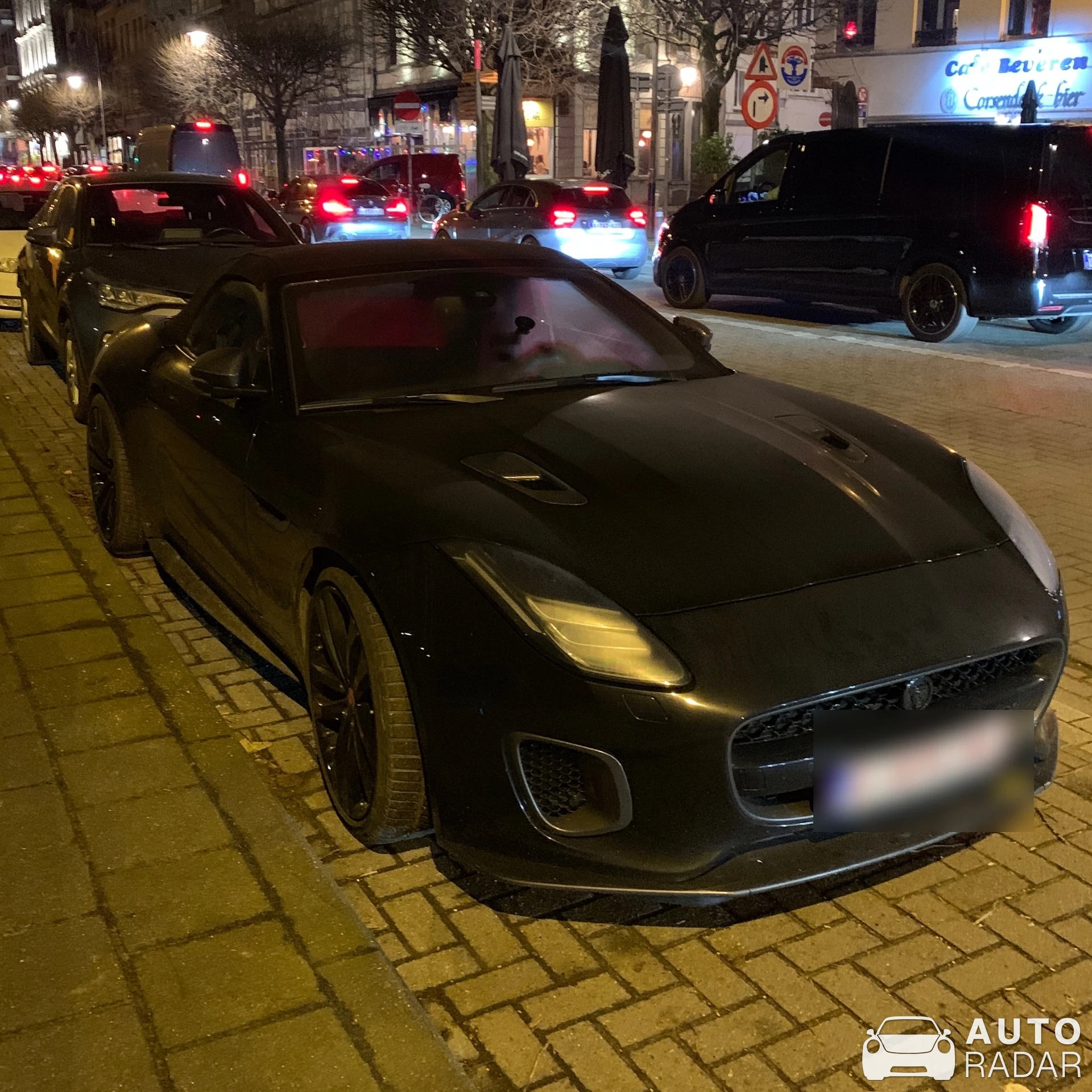Jaguar F-Type S Convertible spotted in Antwerpen, België