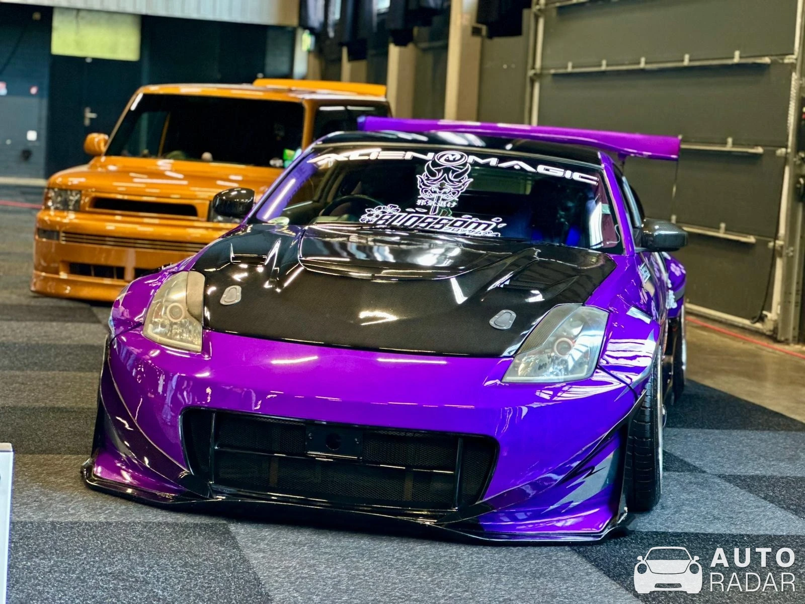 Nissan 350Z Rocket Bunny spotted in Rotterdam