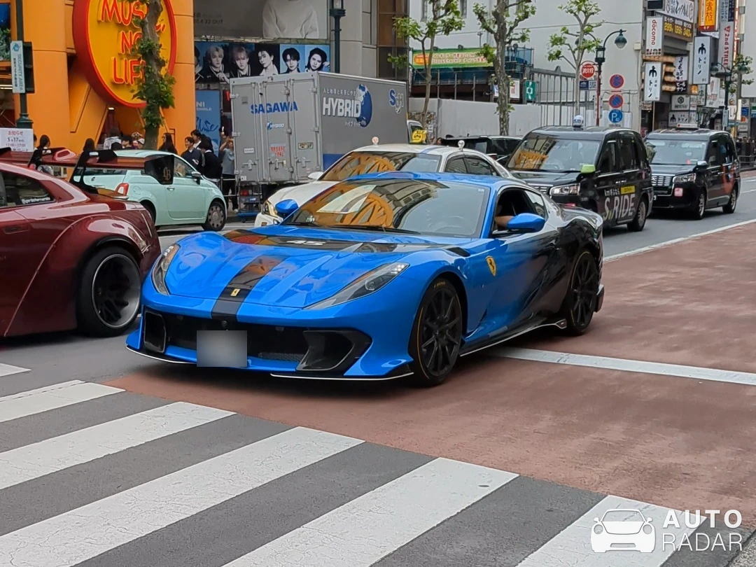 Ferrari 812 Competizione Tailor Made spotted