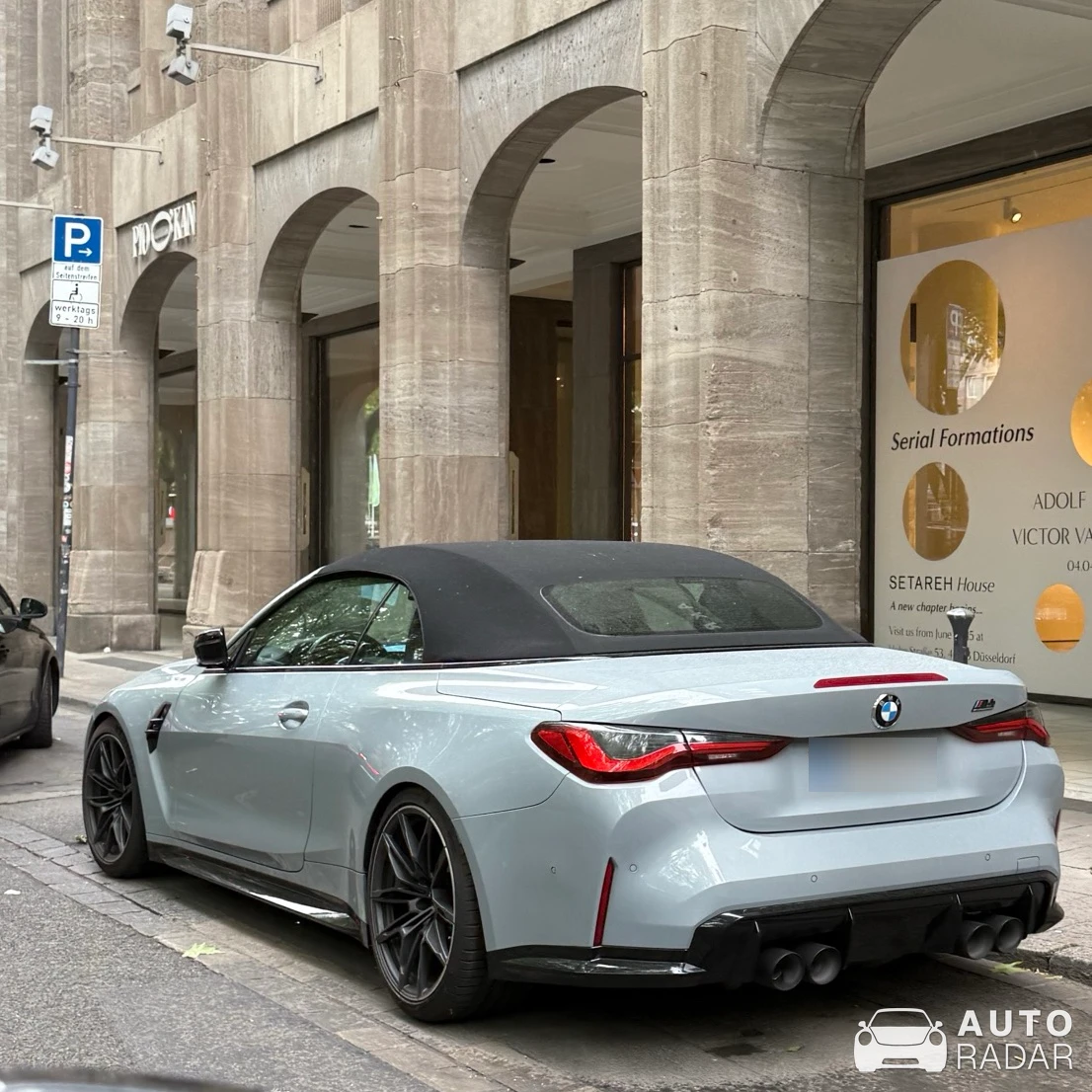 BMW M4 G83 Convertible Competition 2024 spotted in Düsseldorf