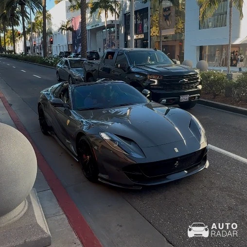 Ferrari 812 GTS spotted in Beverly Hills, United States