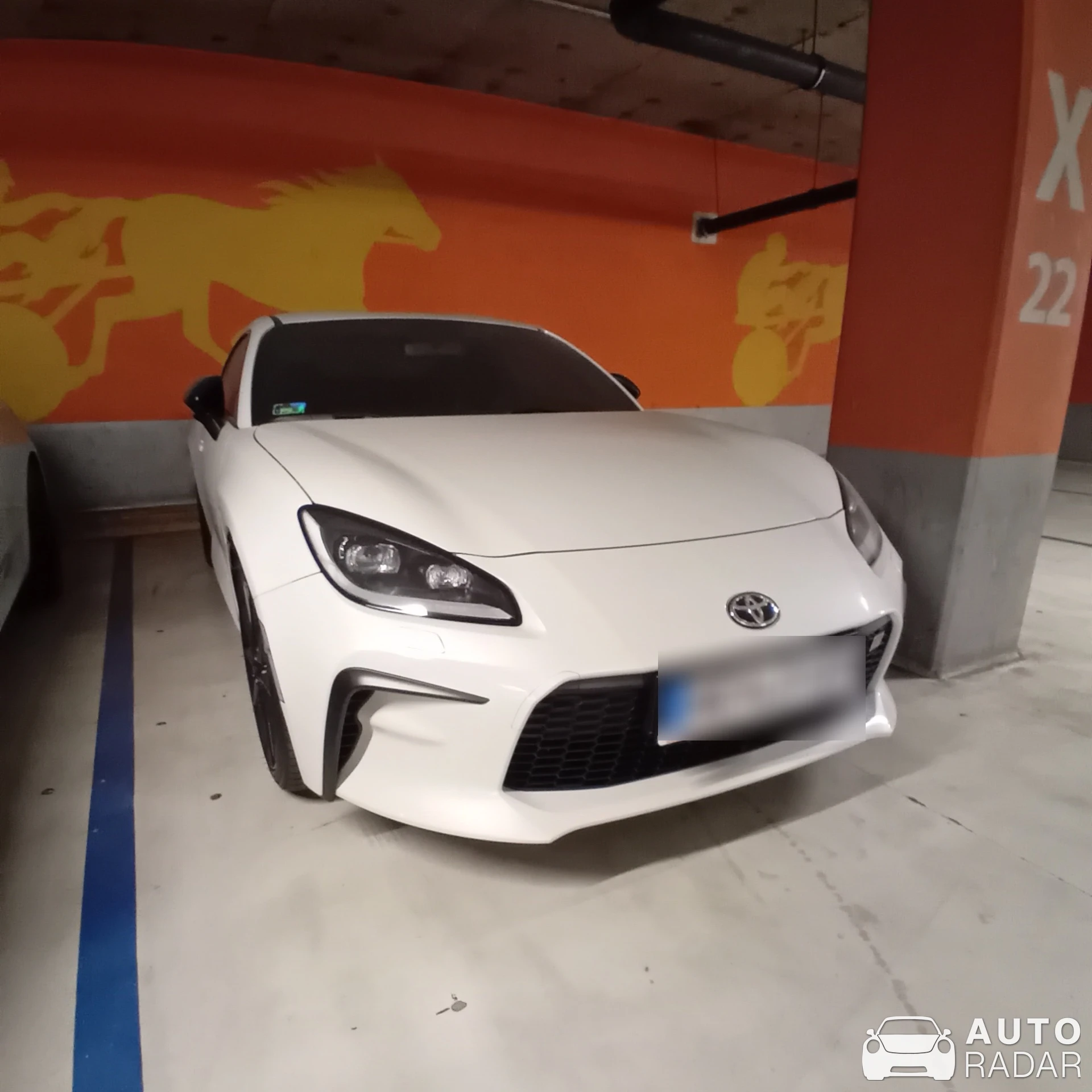 Toyota GR86 spotted in Budapest, Hungary