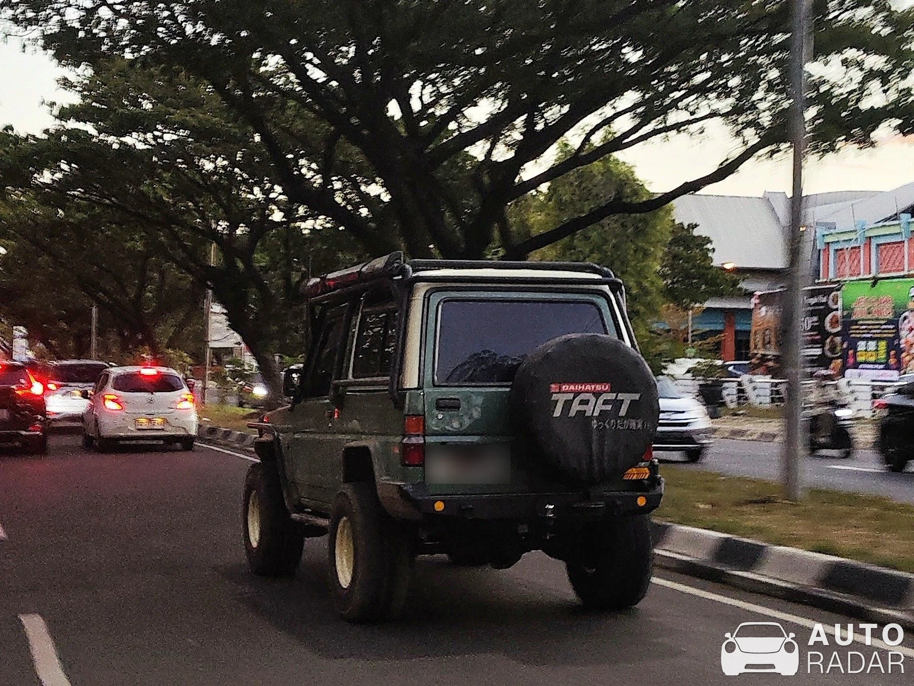 Daihatsu Taft spotted