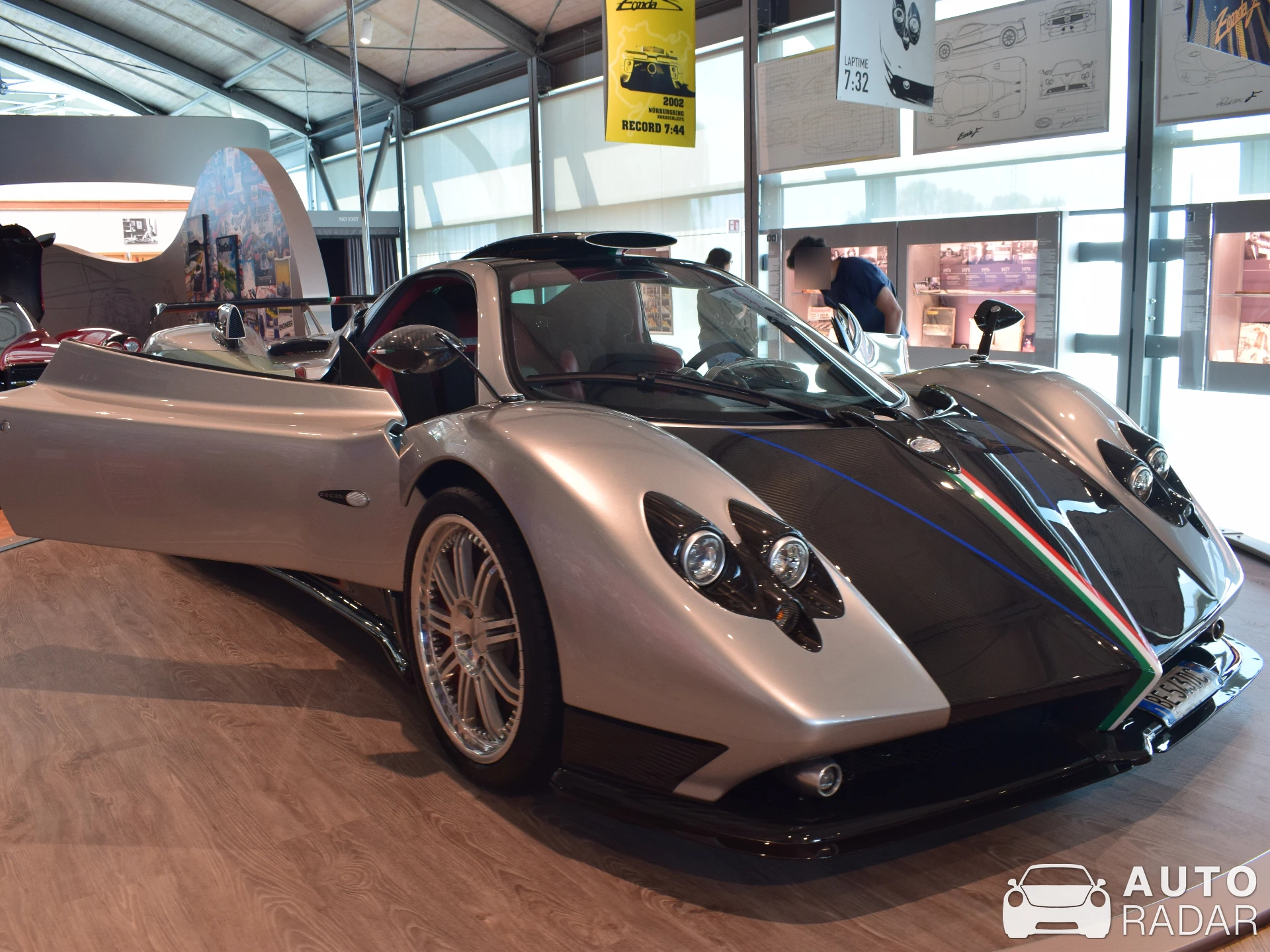 Pagani Zonda La Nonna spotted in San Cesario sul Panaro