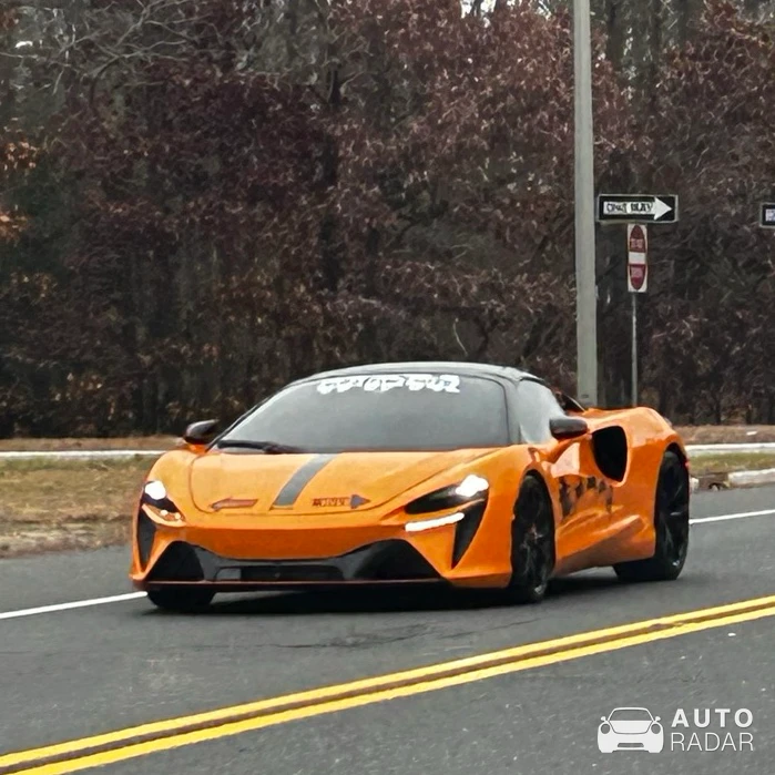 McLaren Artura spotted in Freehold