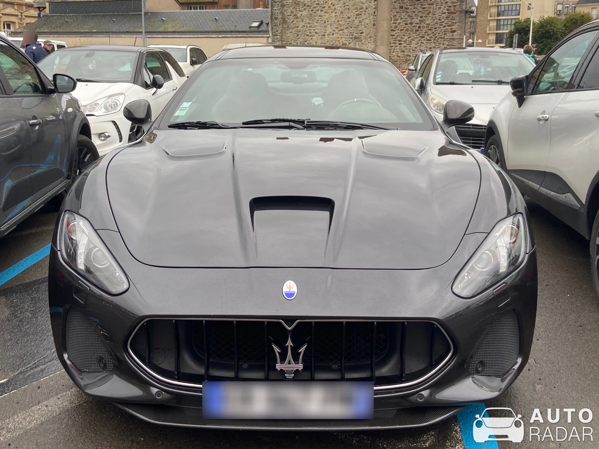 Maserati GranTurismo S spotted in Granville, France